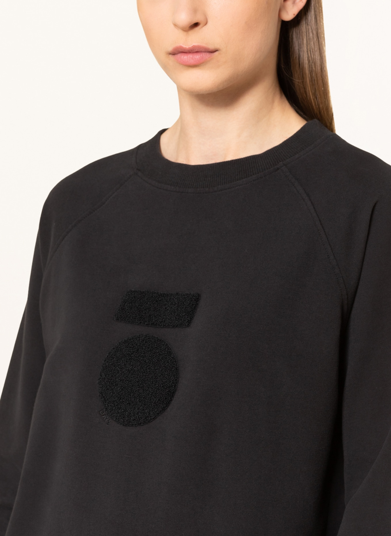 10DAYS Bluza nierozpinana: CZARNY