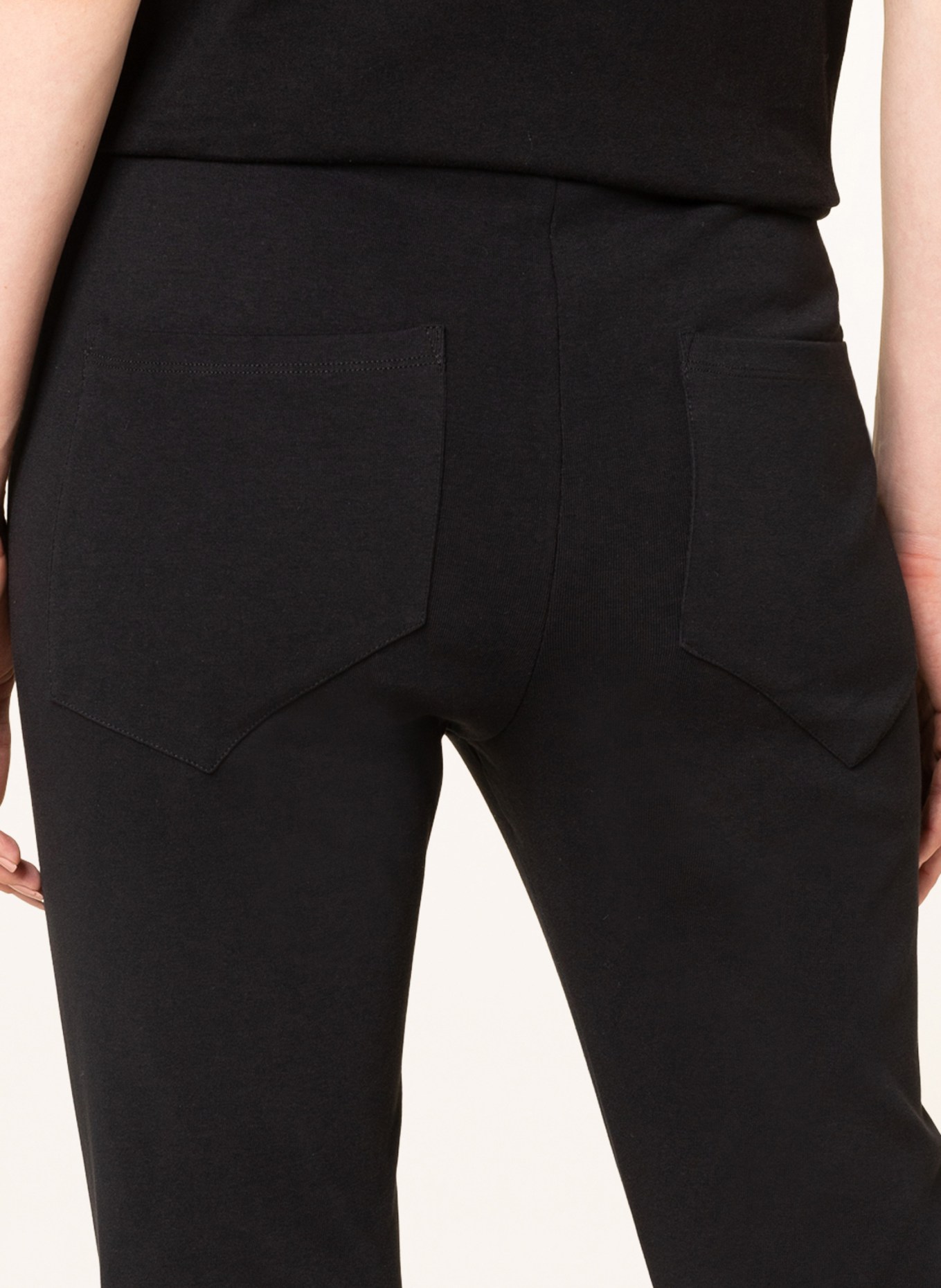 10DAYS Trousers in jogger style, Color: BLACK (Image 5)