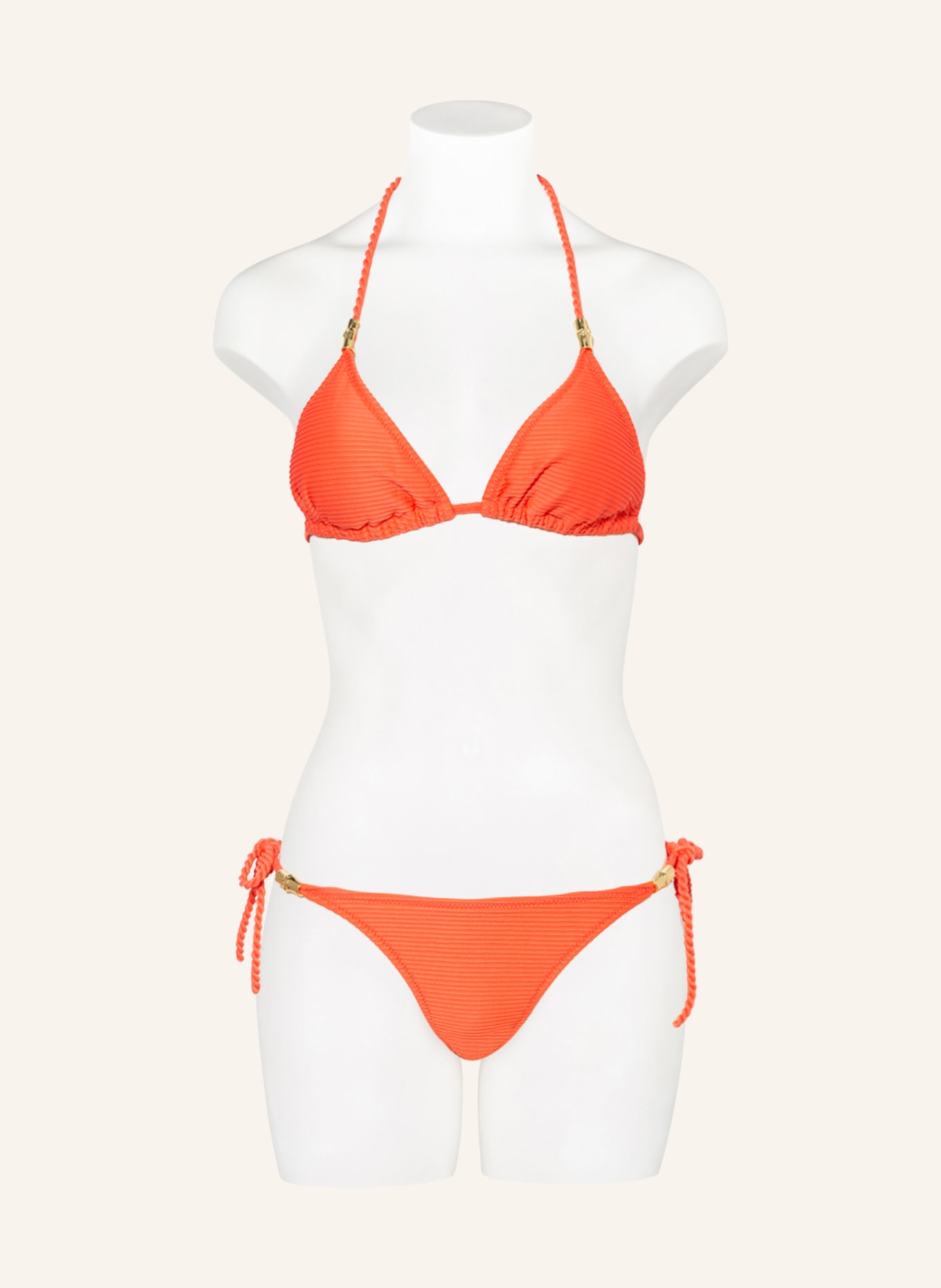 heidi klein Triangel-Bikini-Top MOROCCAN SANDS, Farbe: HELLROT (Bild 2)