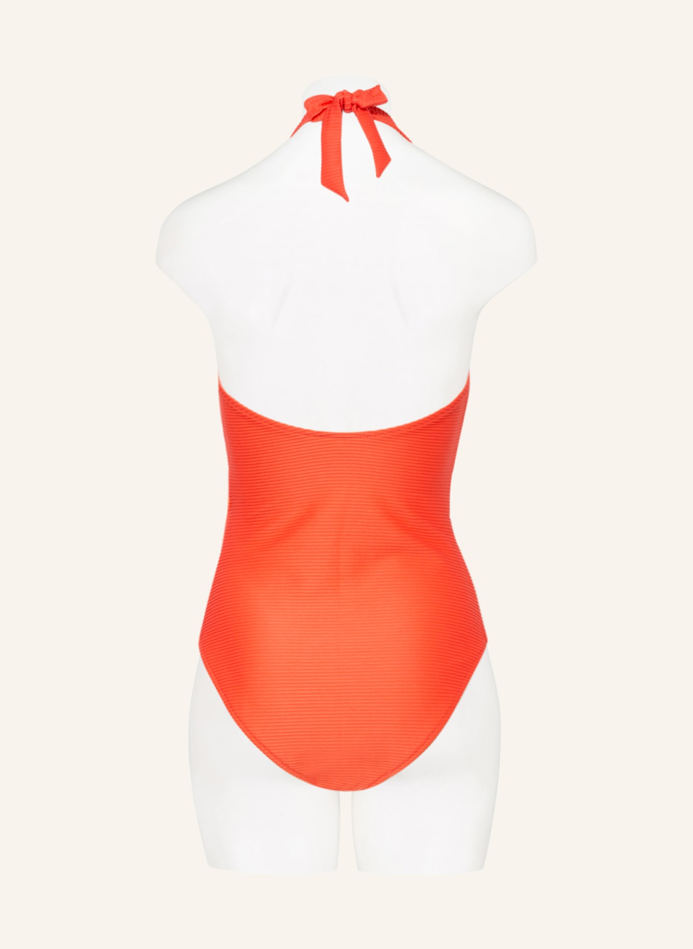 heidi klein Halter neck swimsuit MOROCCAN SANDS U BAR, Color: LIGHT RED (Image 3)