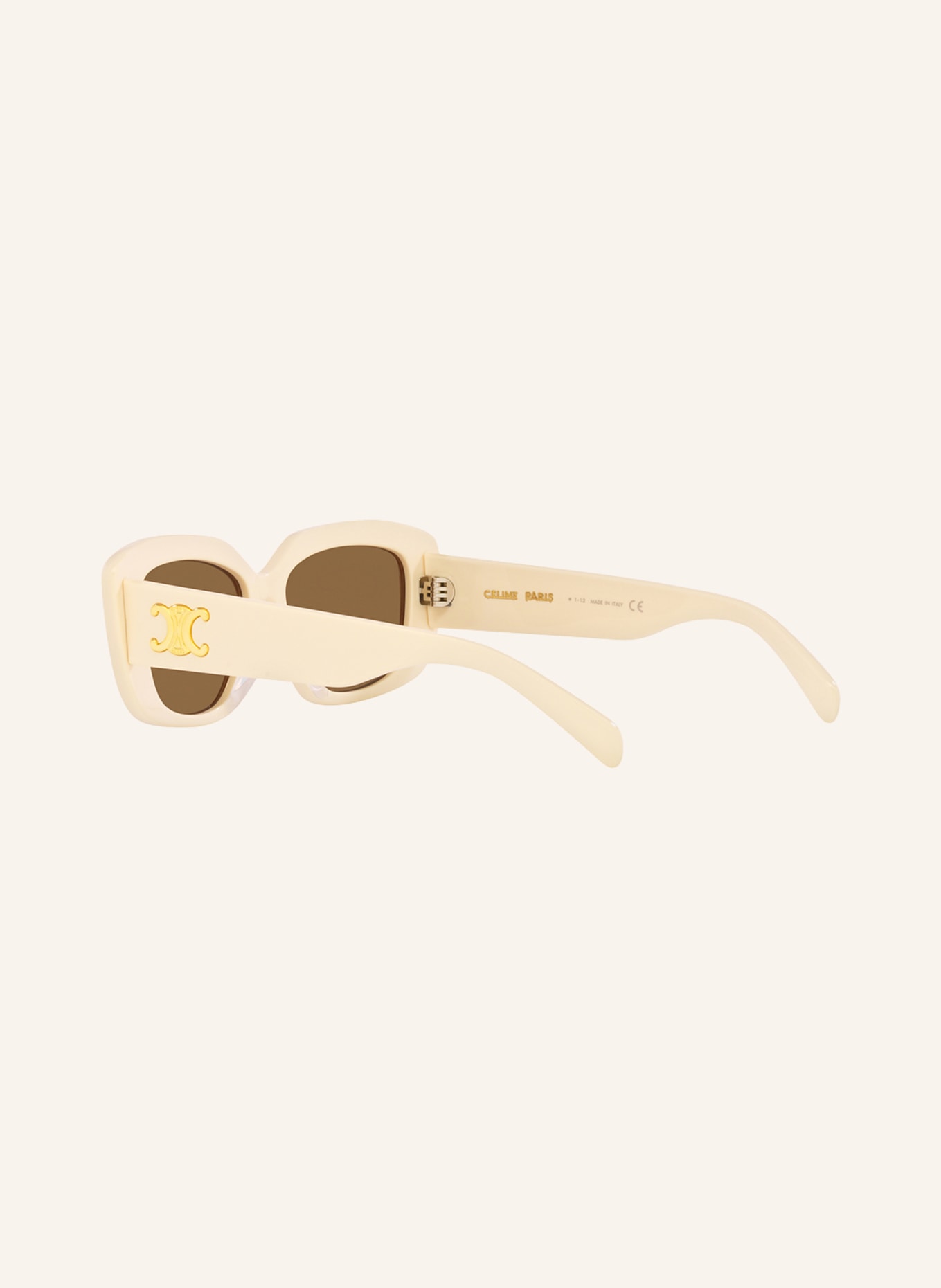 CELINE Sunglasses CL00034, Color: 3100D1 - ECRU/ BROWN (Image 4)