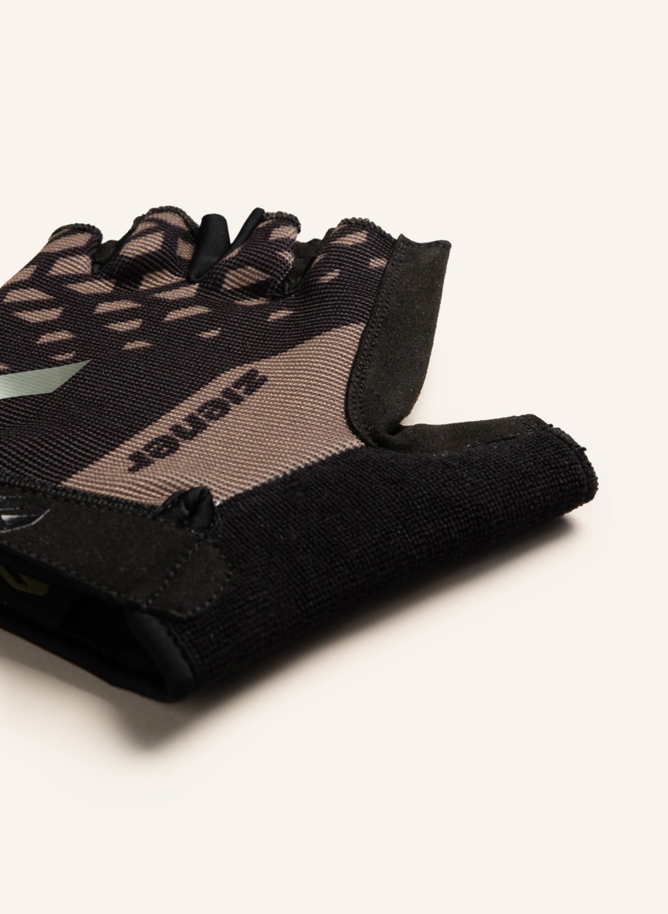 ziener Cycling gloves CORAY in black/ olive
