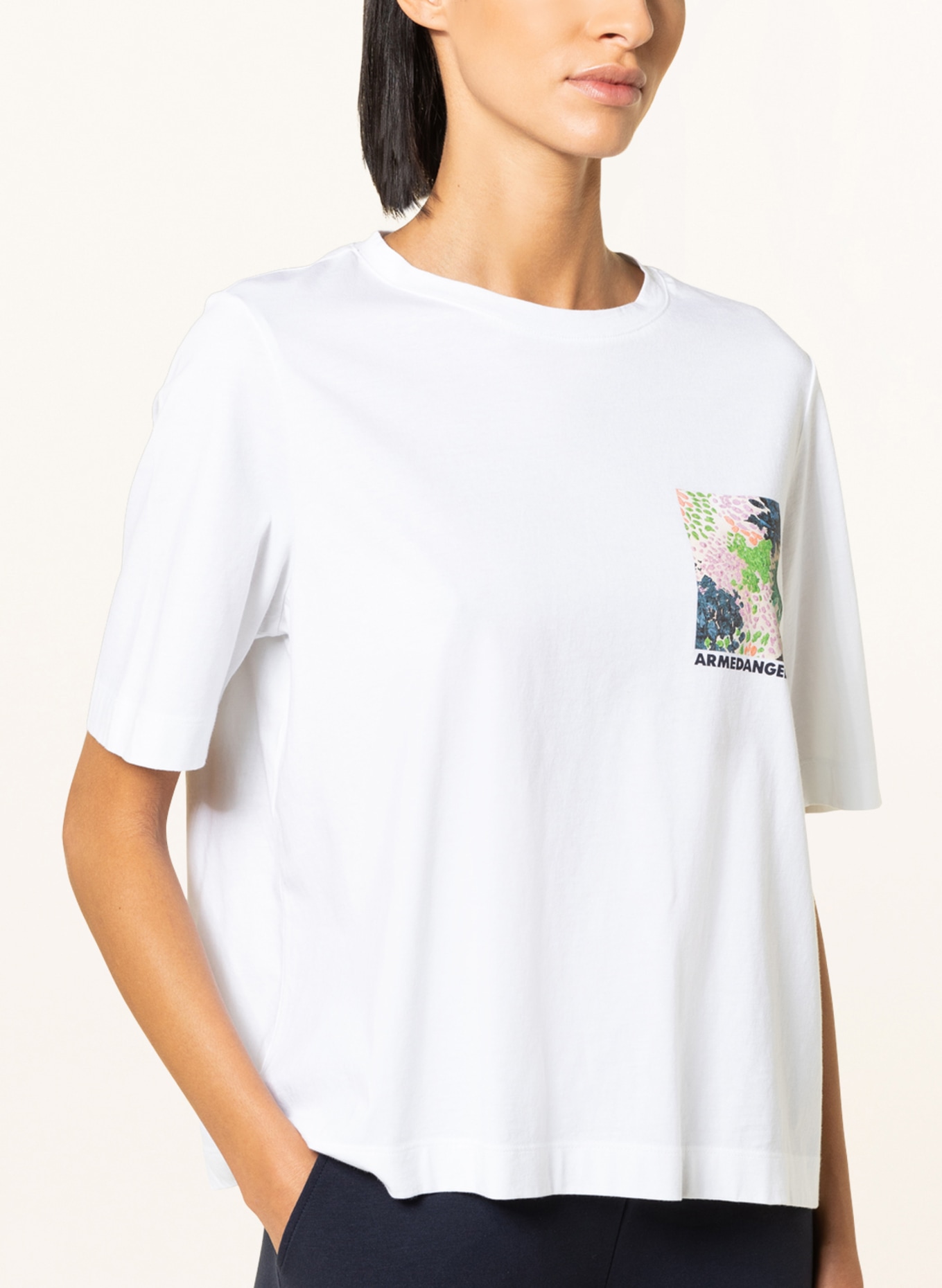 ARMEDANGELS T-shirt LAYAA, Color: WHITE (Image 4)