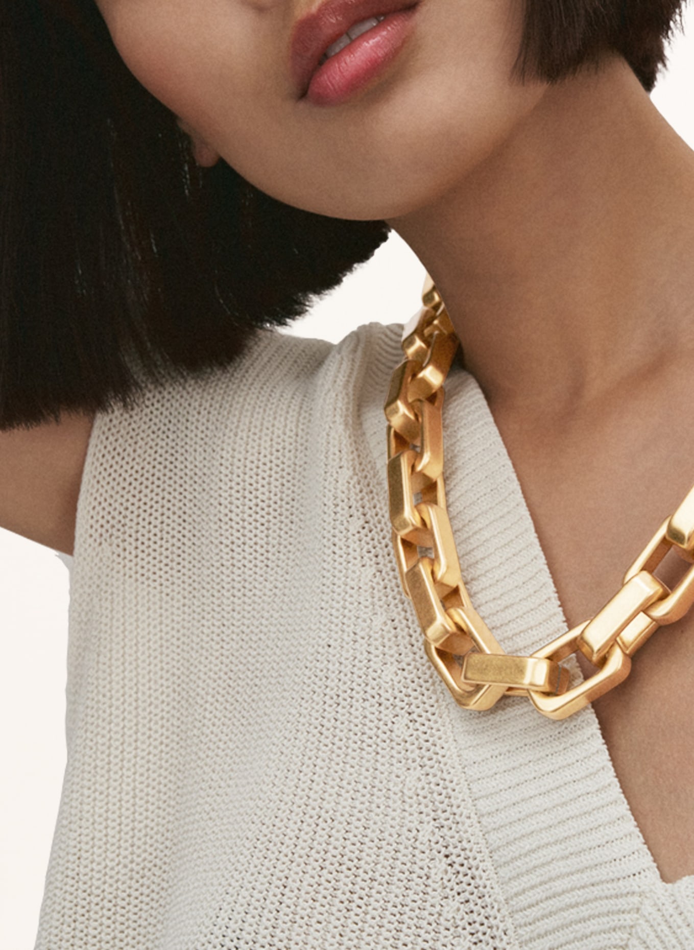 VANESSA BARONI Halskette TANK, Farbe: GOLD (Bild 3)