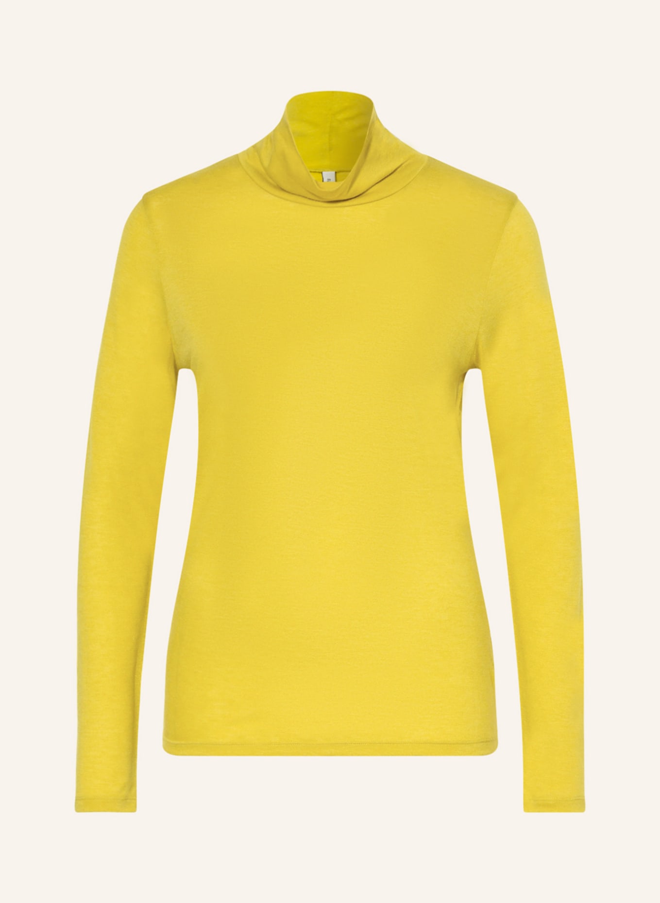 summum woman Turtleneck shirt, Color: YELLOW (Image 1)
