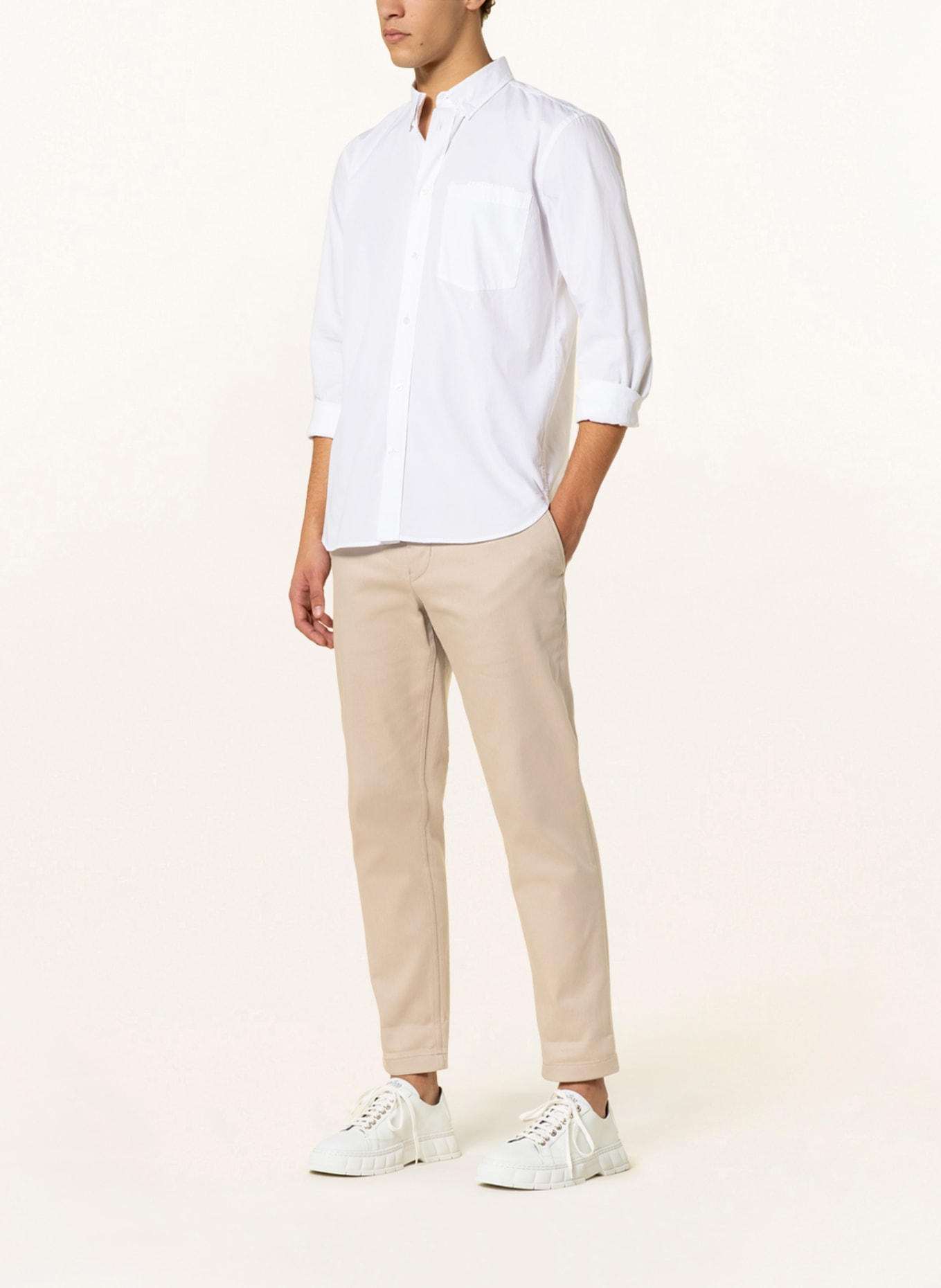 ARMEDANGELS Shirt PAITAA comfort fit, Color: WHITE (Image 2)
