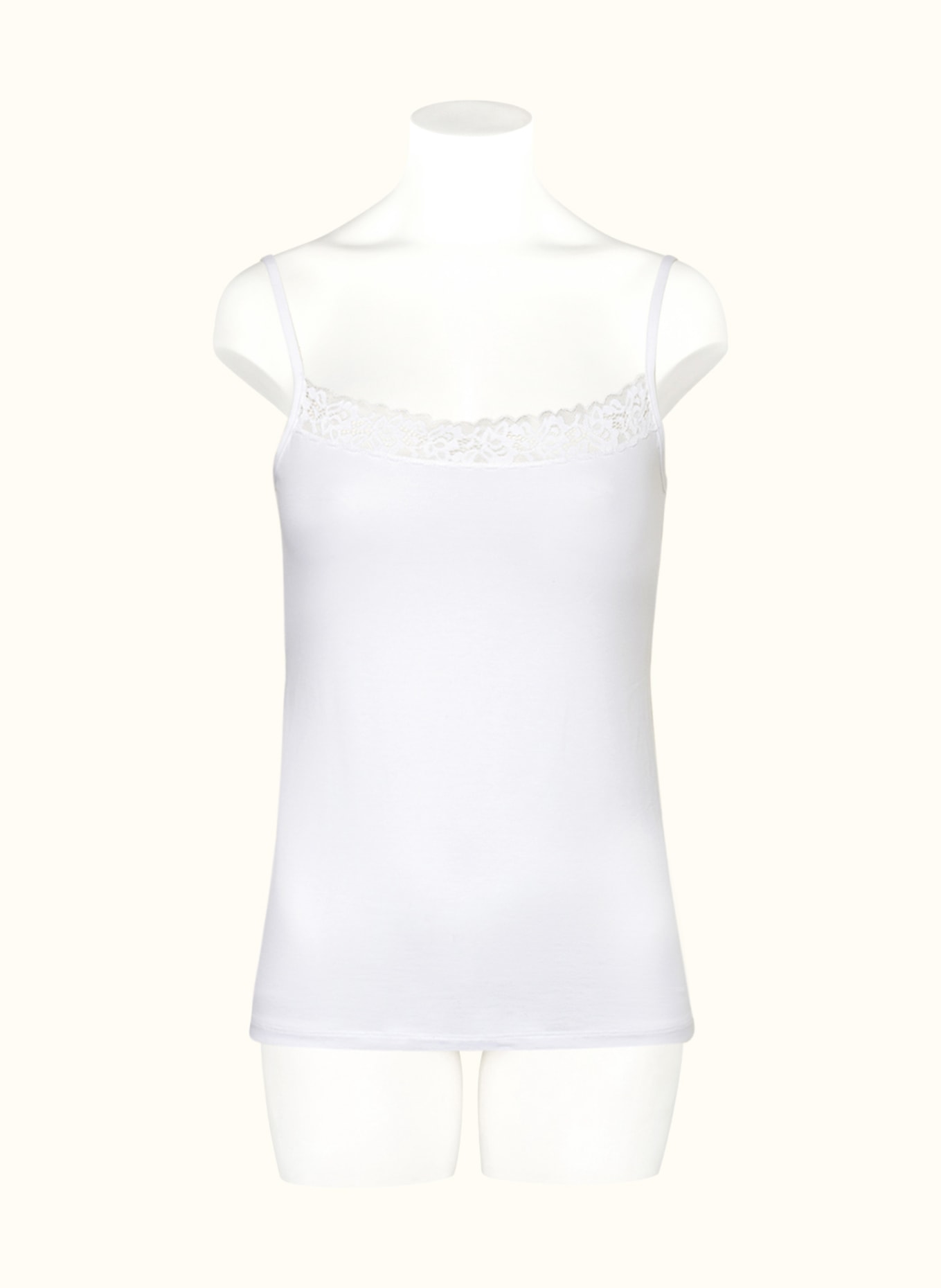 CALIDA Top NATURAL COMFORT LACE, Color: WHITE (Image 2)