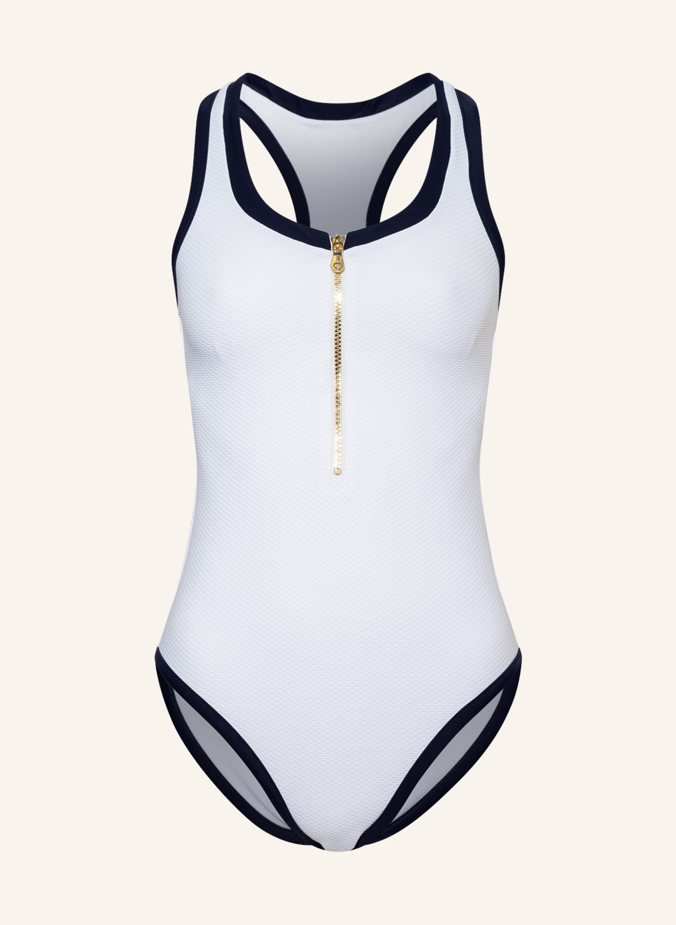 heidi klein Swimsuit BONDI BEACH CORE, Color: WHITE/ DARK BLUE (Image 1)