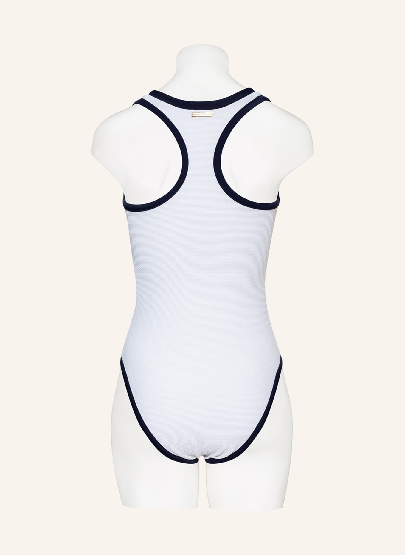 heidi klein Swimsuit BONDI BEACH CORE, Color: WHITE/ DARK BLUE (Image 3)