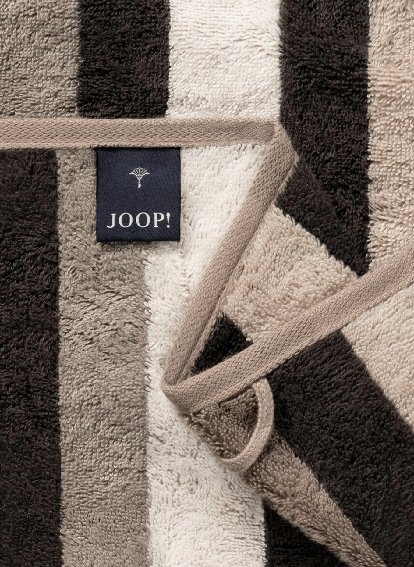 JOOP! Bath towel , Color: GRAY/ WHITE/ DARK GRAY (Image 2)