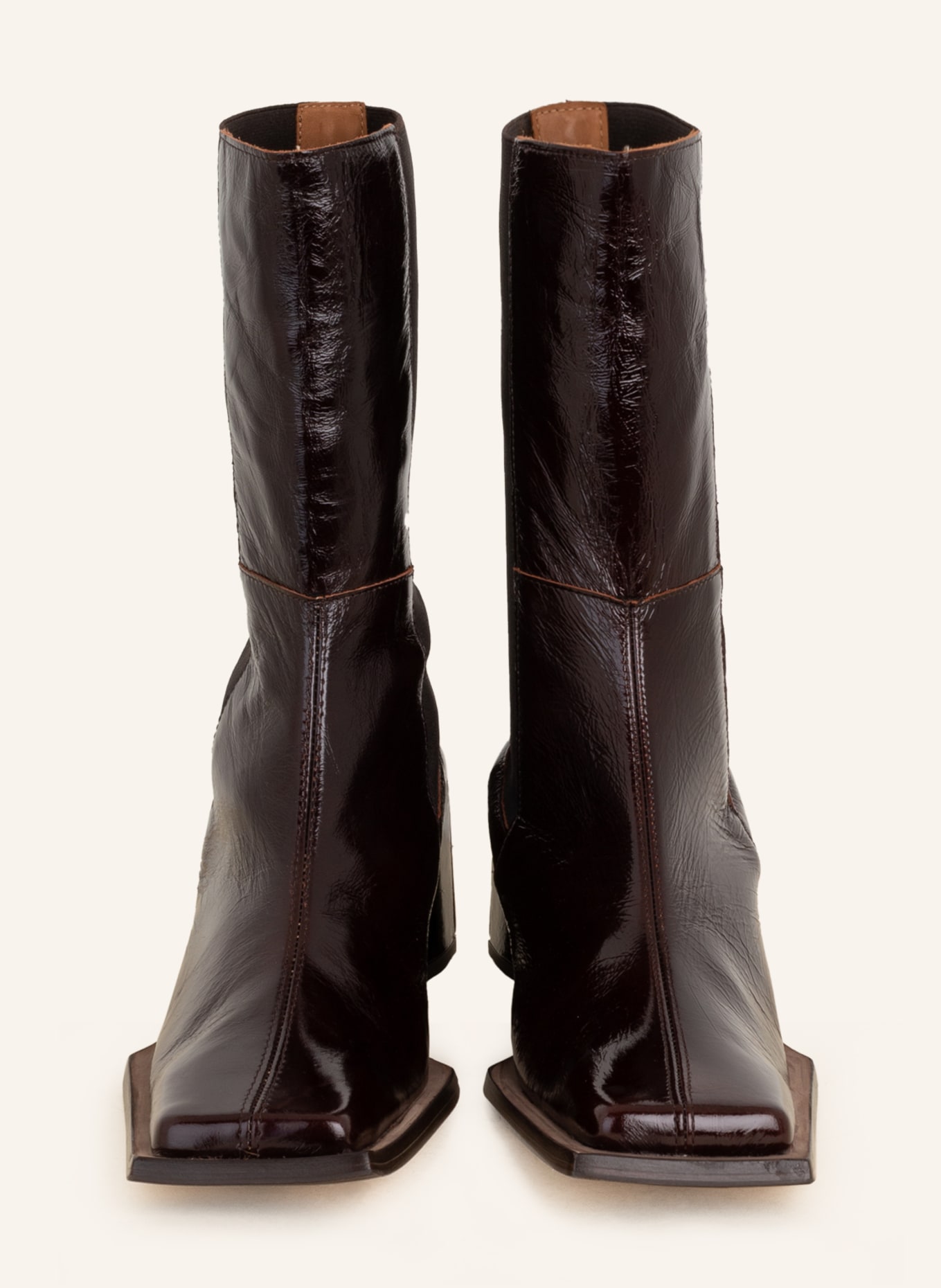 MIISTA Ankle boots MINNIE, Color: DARK BROWN (Image 3)