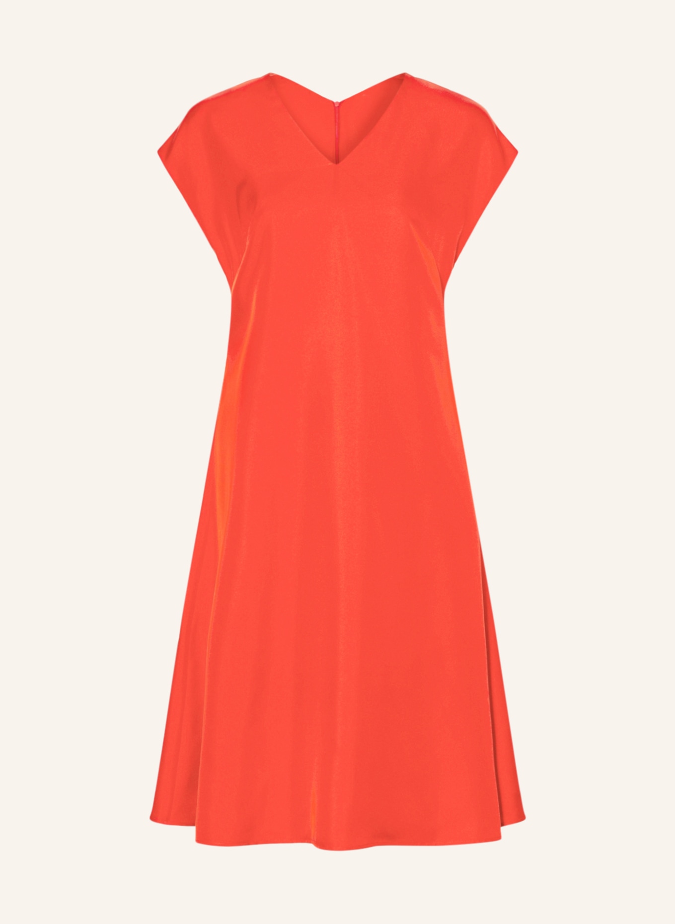 (THE MERCER) N.Y. Silk dress, Color: RED (Image 1)