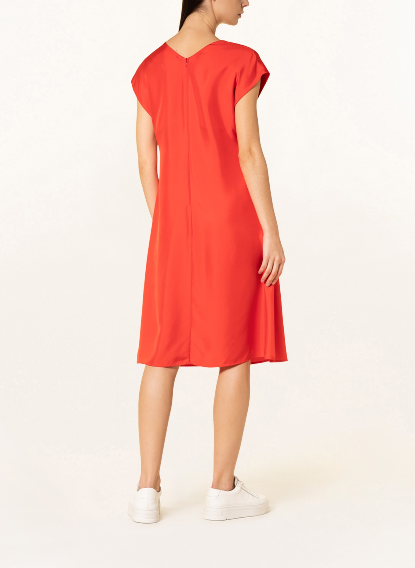 (THE MERCER) N.Y. Silk dress, Color: RED (Image 3)