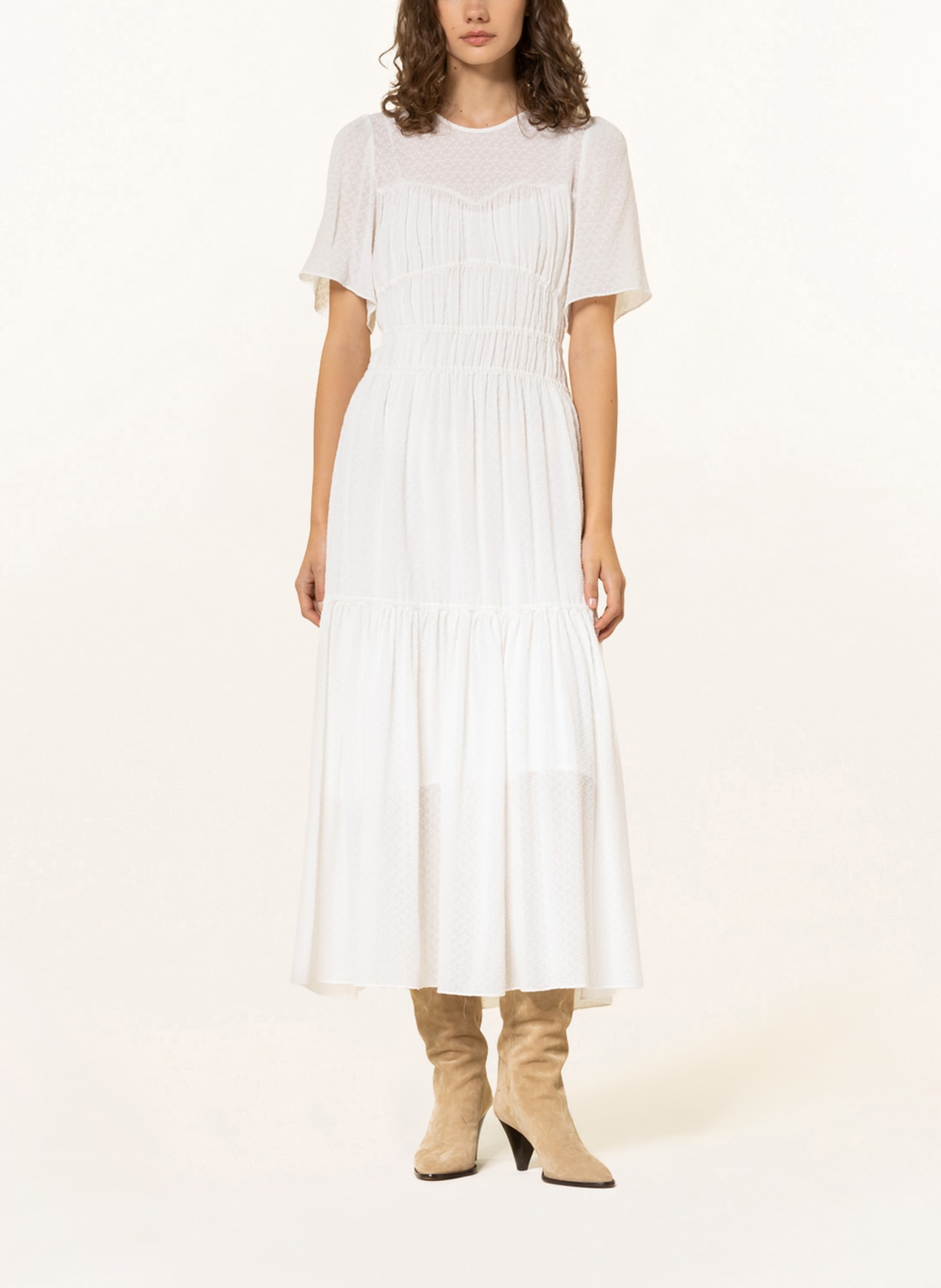 BAUM UND PFERDGARTEN Kleid ANISSA, Farbe: ECRU (Bild 2)