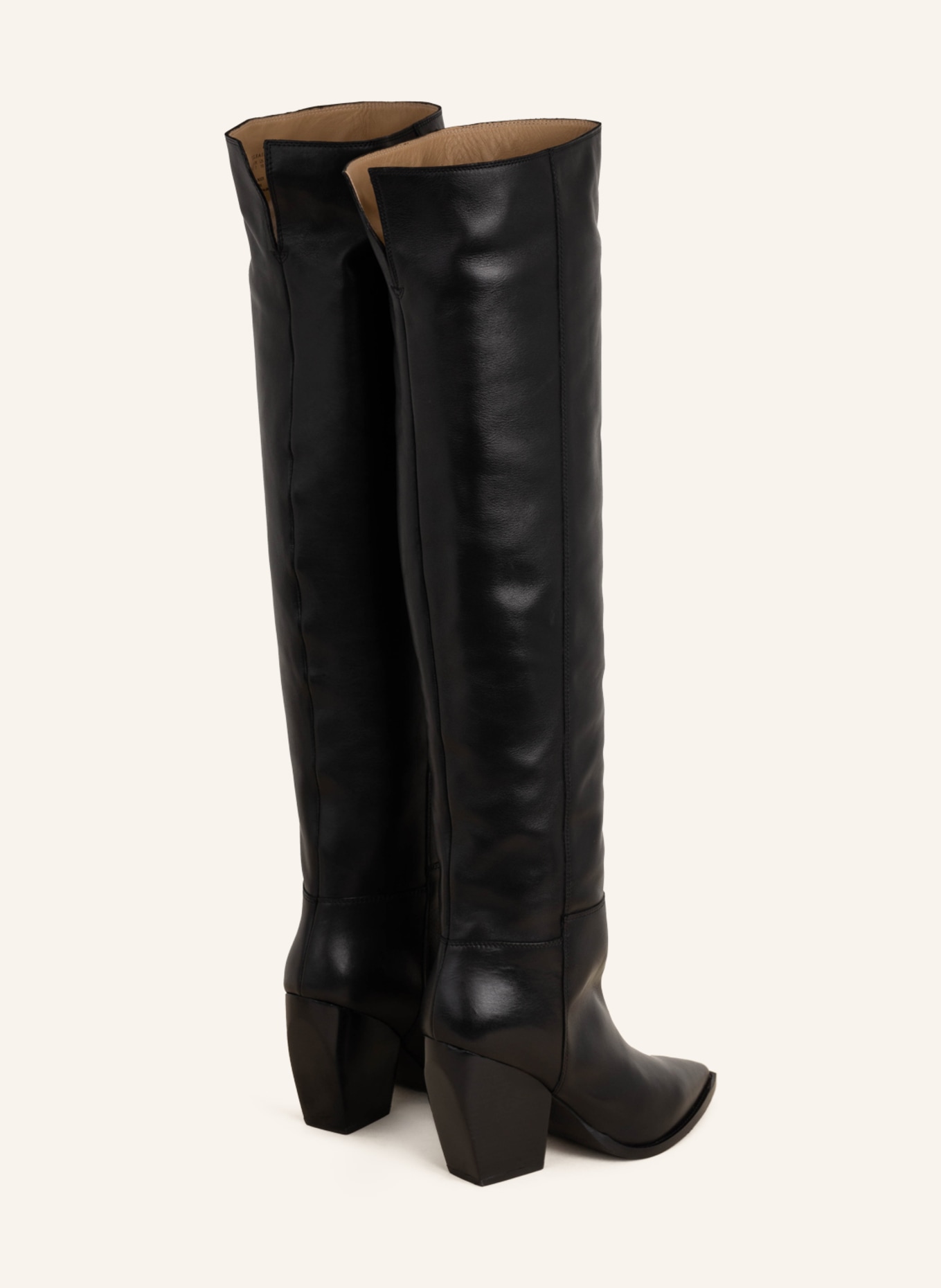 ALLSAINTS Over the knee boots REINA, Color: BLACK (Image 2)