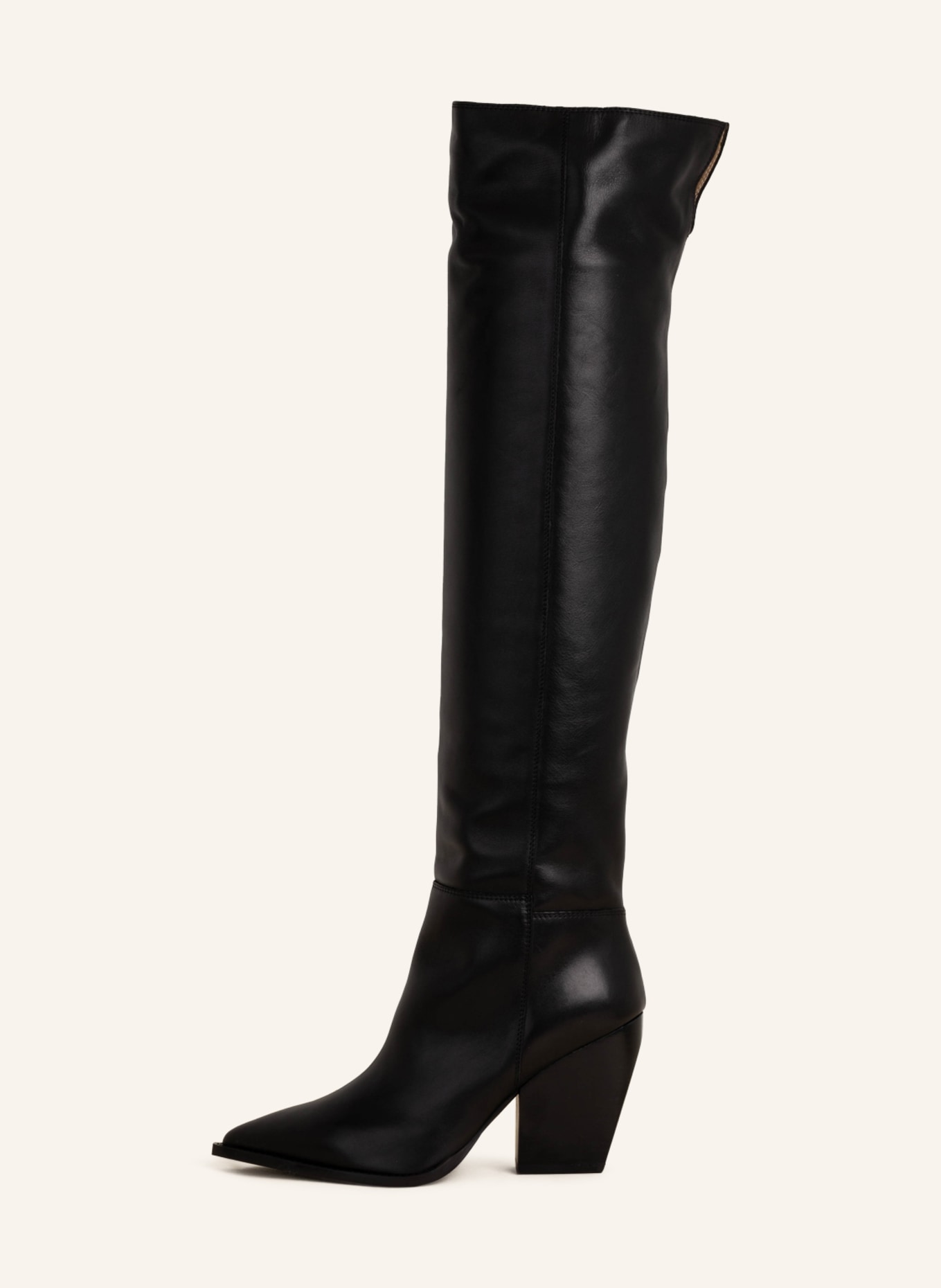 ALLSAINTS Over the knee boots REINA, Color: BLACK (Image 4)