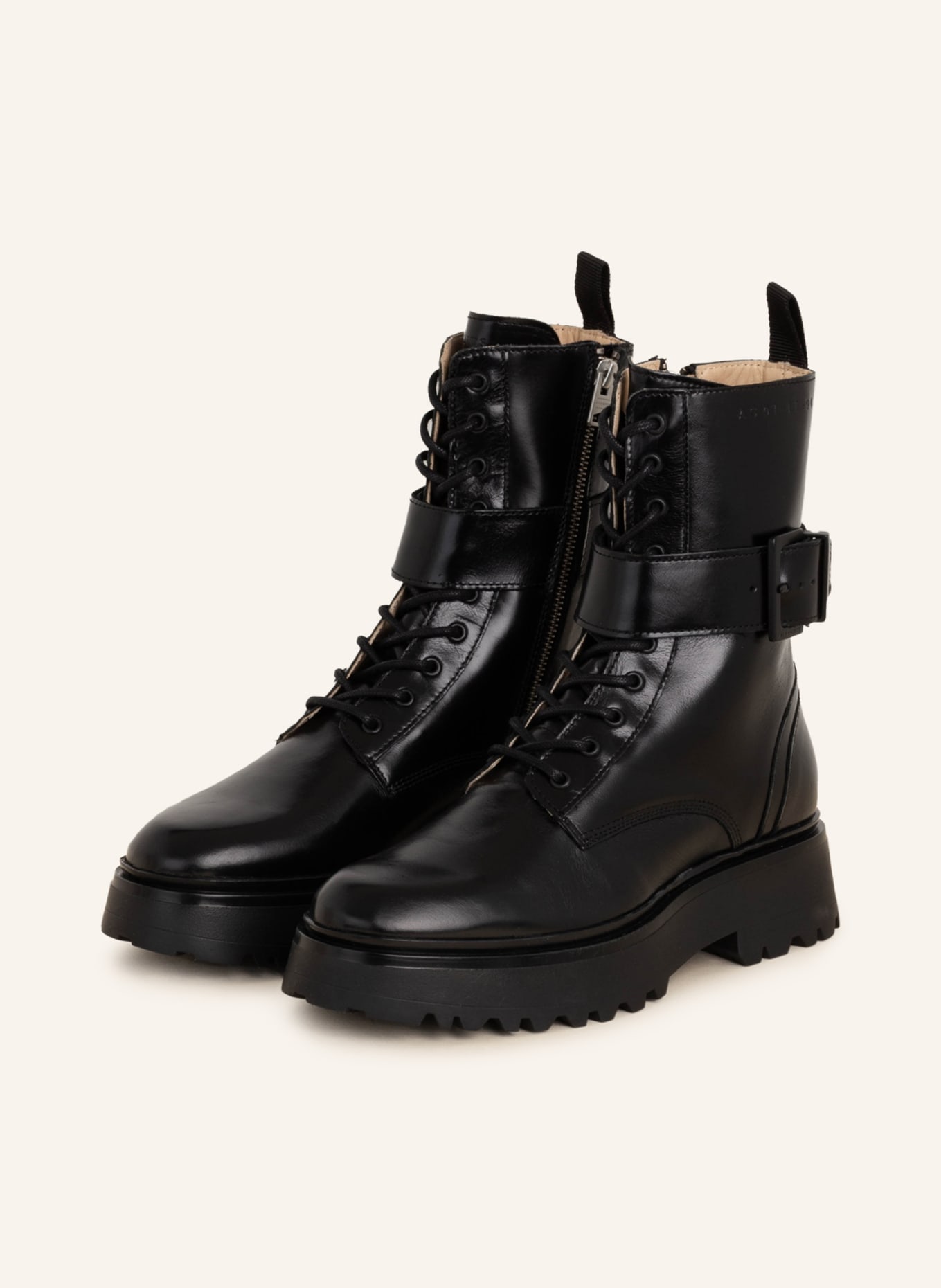 ALLSAINTS Lace-up boots ONYX, Color: BLACK (Image 1)