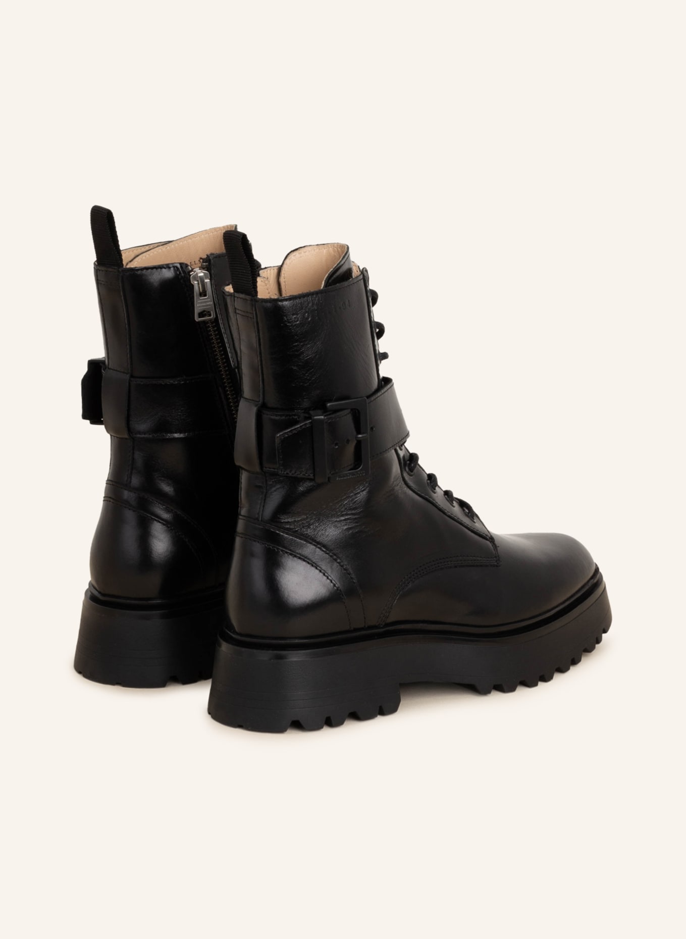 ALLSAINTS Lace-up boots ONYX, Color: BLACK (Image 2)
