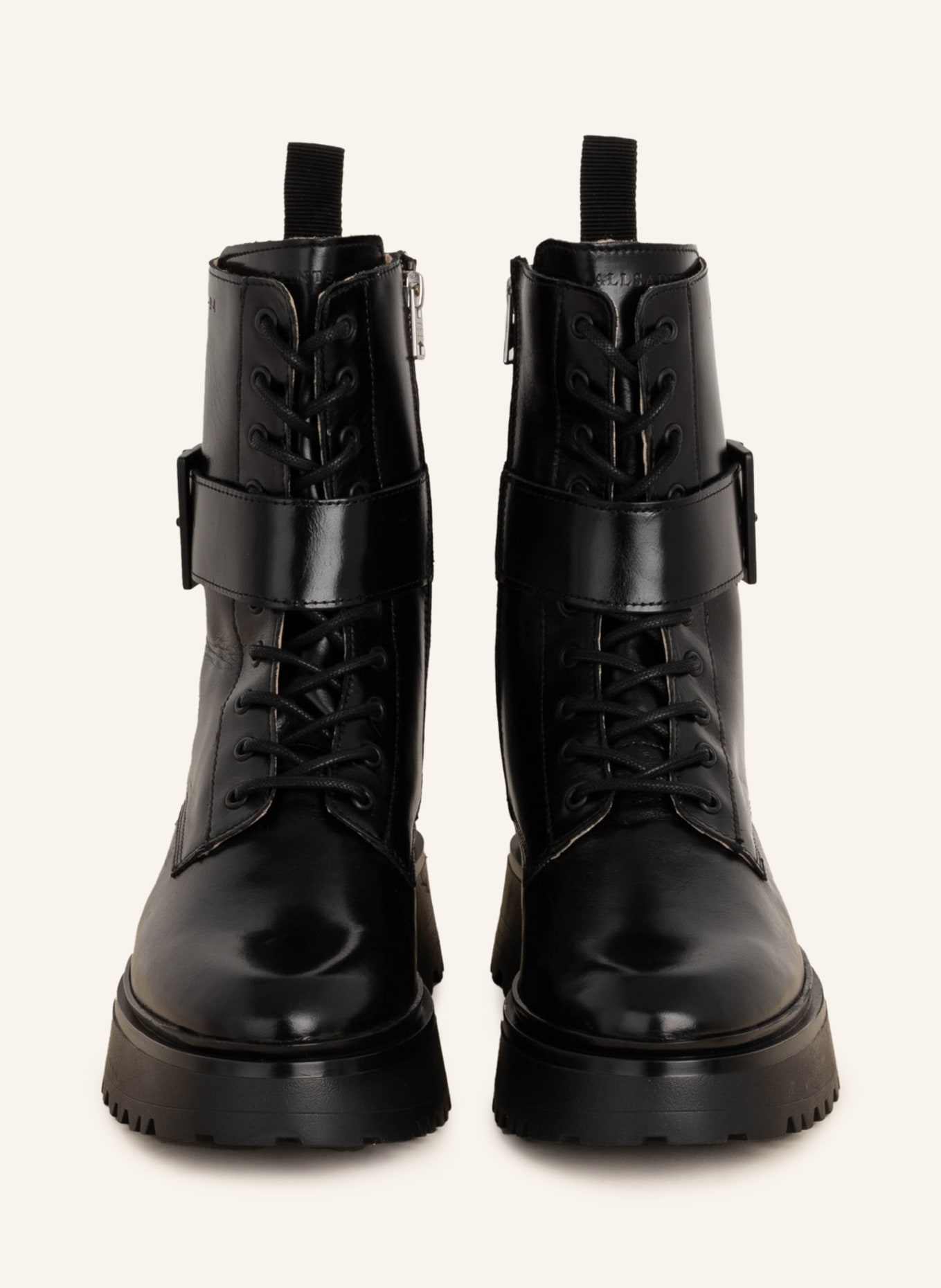 ALLSAINTS Lace-up boots ONYX, Color: BLACK (Image 3)