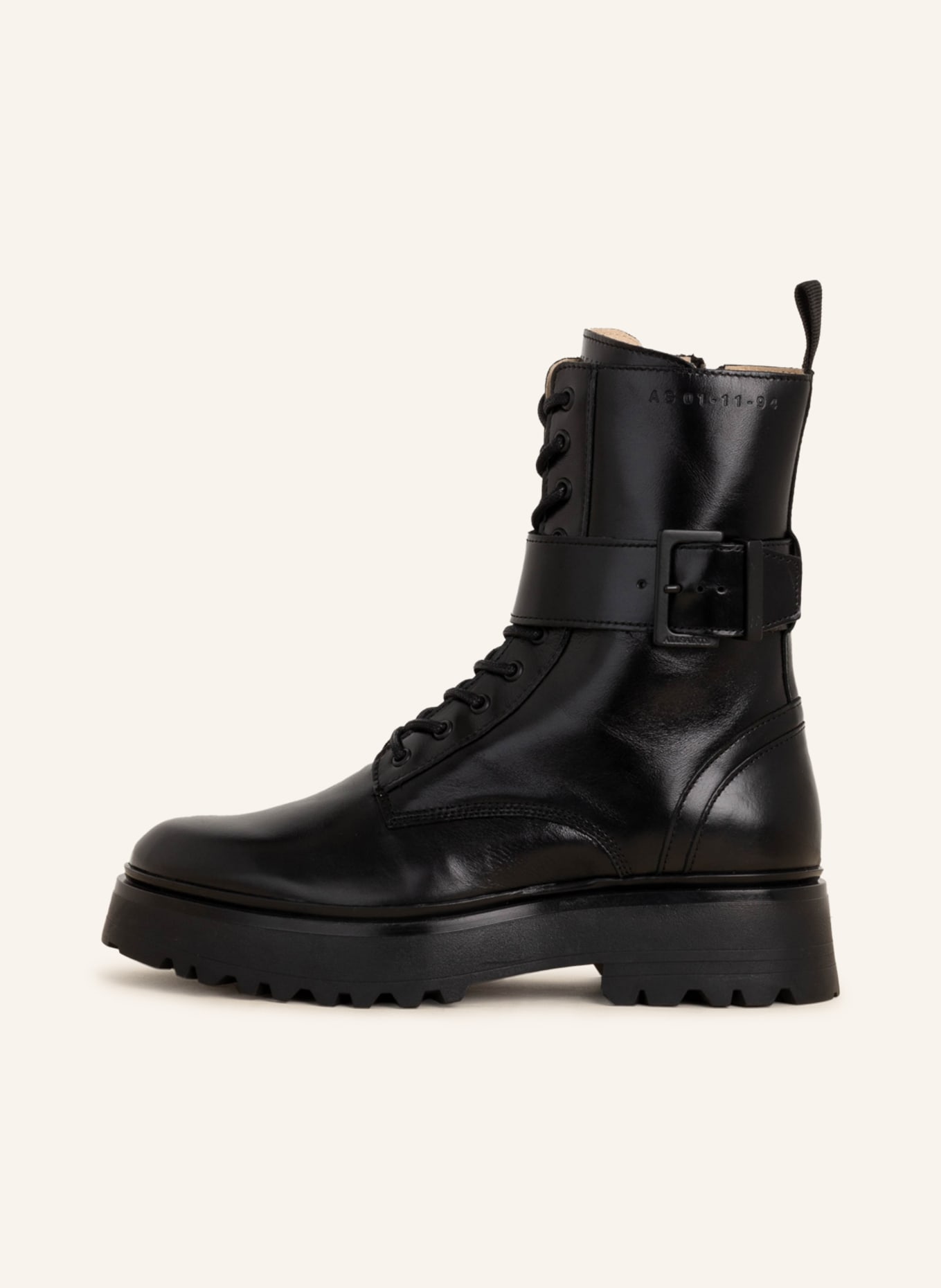 ALLSAINTS Lace-up boots ONYX, Color: BLACK (Image 4)