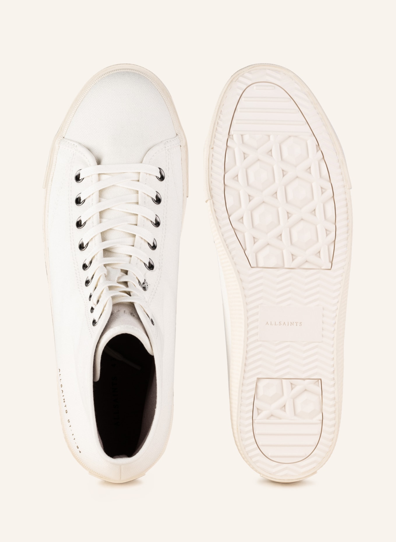 ALLSAINTS High-top sneakers BRYCE, Color: WHITE (Image 5)