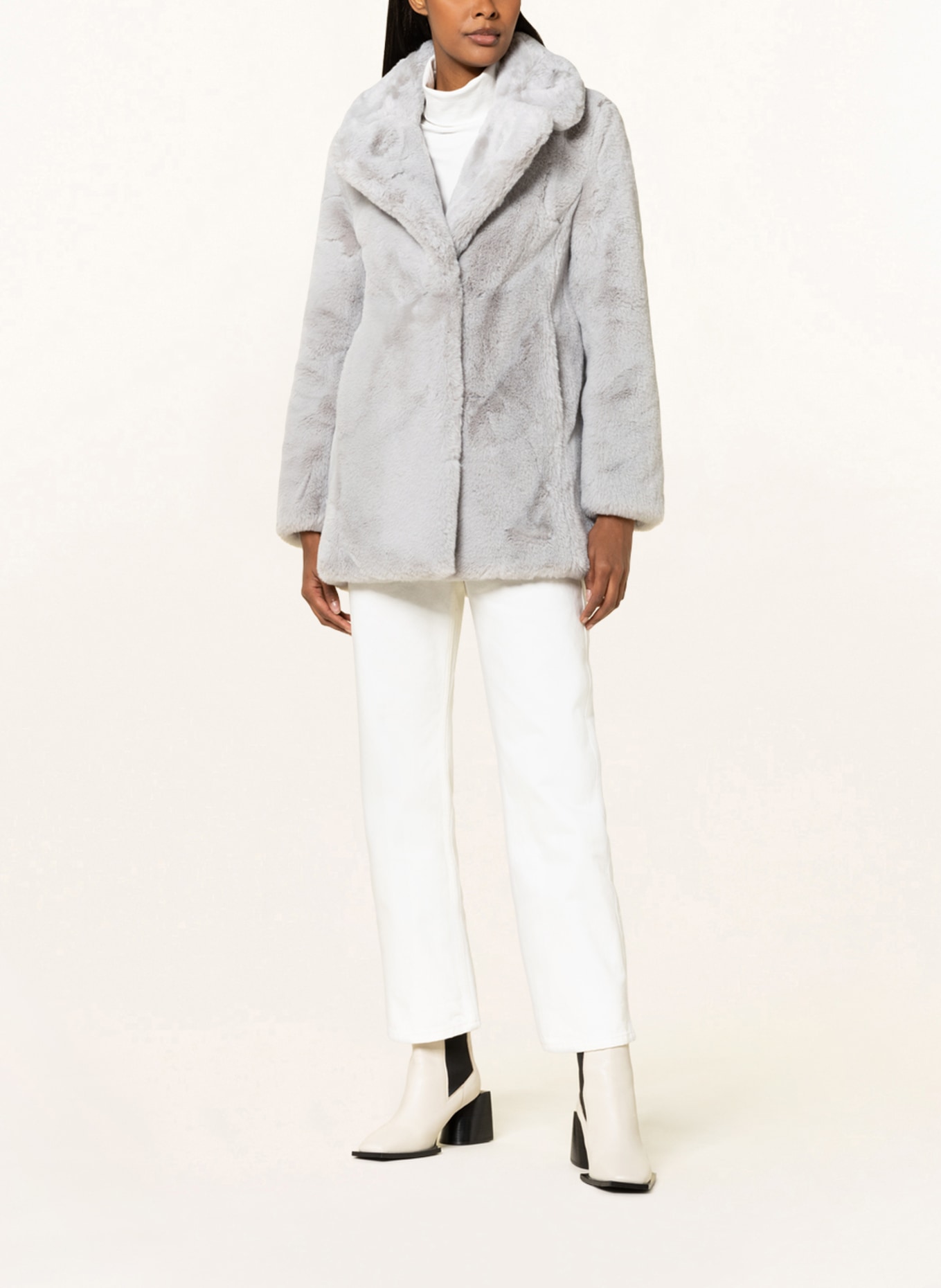 Hobbs bethany fur coat Clearance