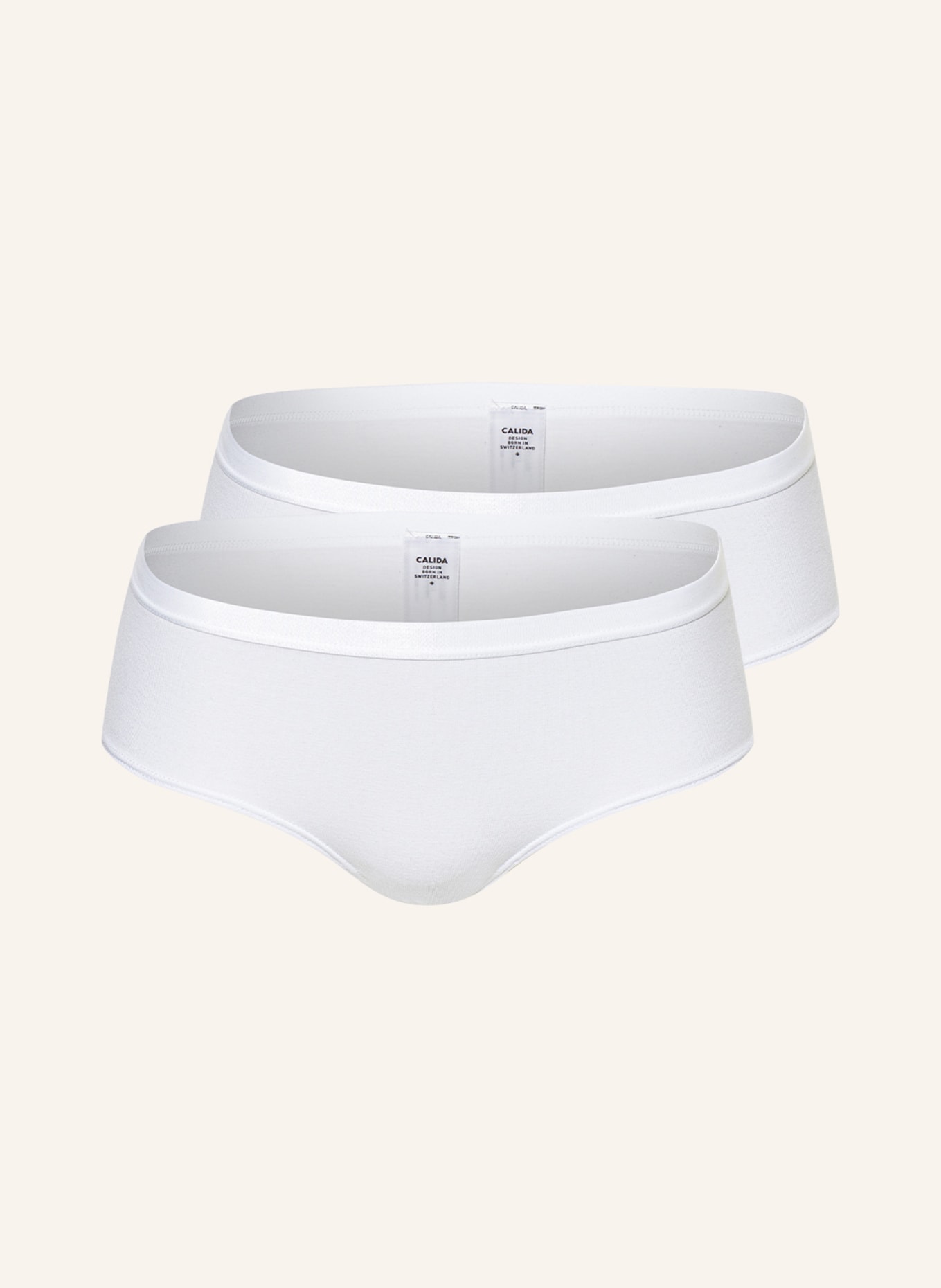 CALIDA 2-pack panties BENEFIT WOMAN, Color: WHITE (Image 1)