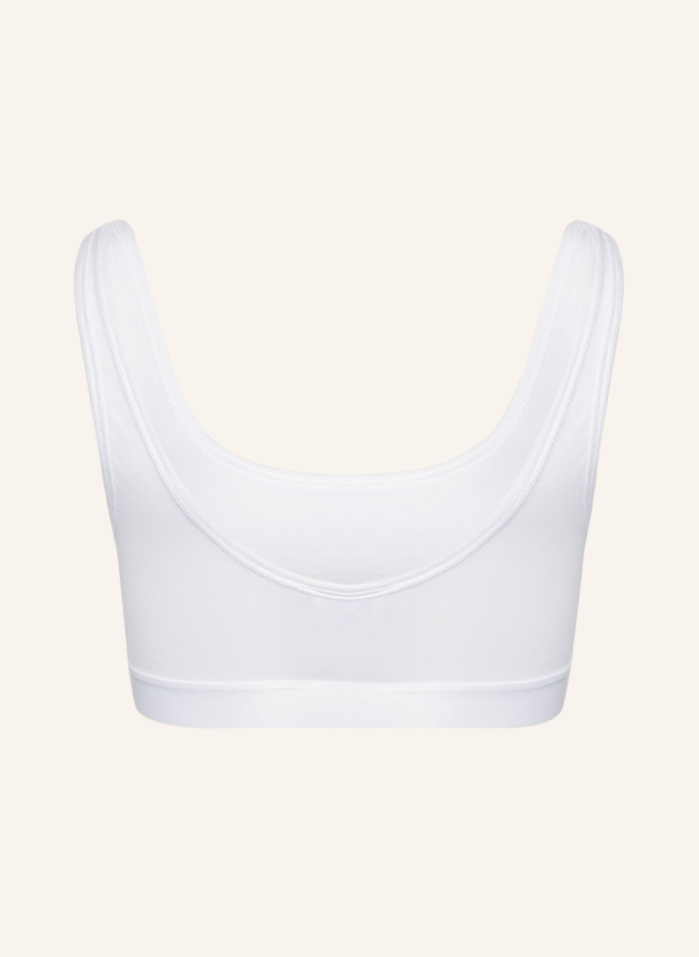 CALIDA 2 pack of bralettes BENEFIT WOMEN, Color: WHITE (Image 2)