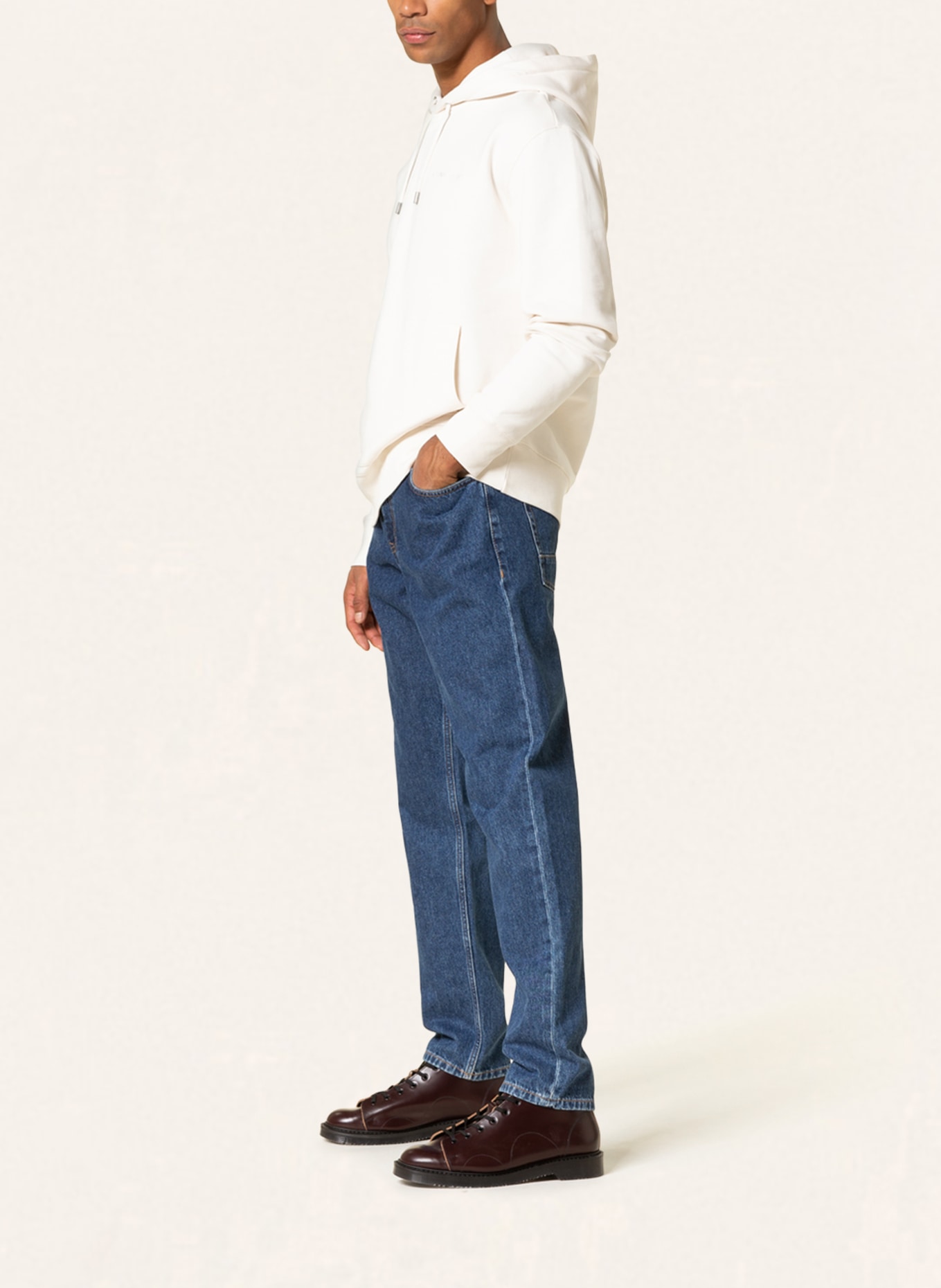 Marc O'Polo Jeans OSBY tapered fit, Color: 042 mid blue authentic salt'n pepp (Image 4)