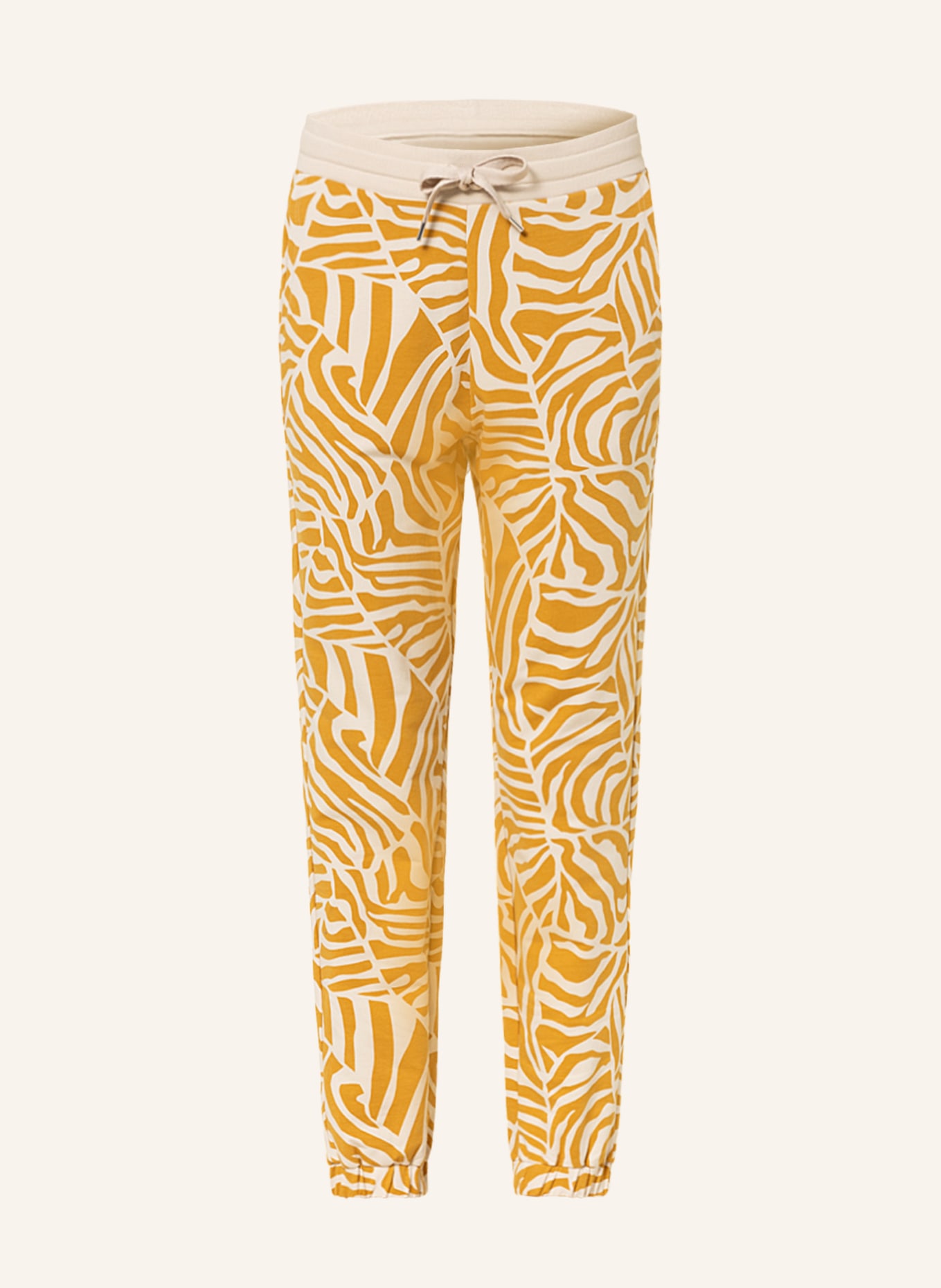 mey Pajama pants , Color: DARK YELLOW/ CREAM (Image 1)