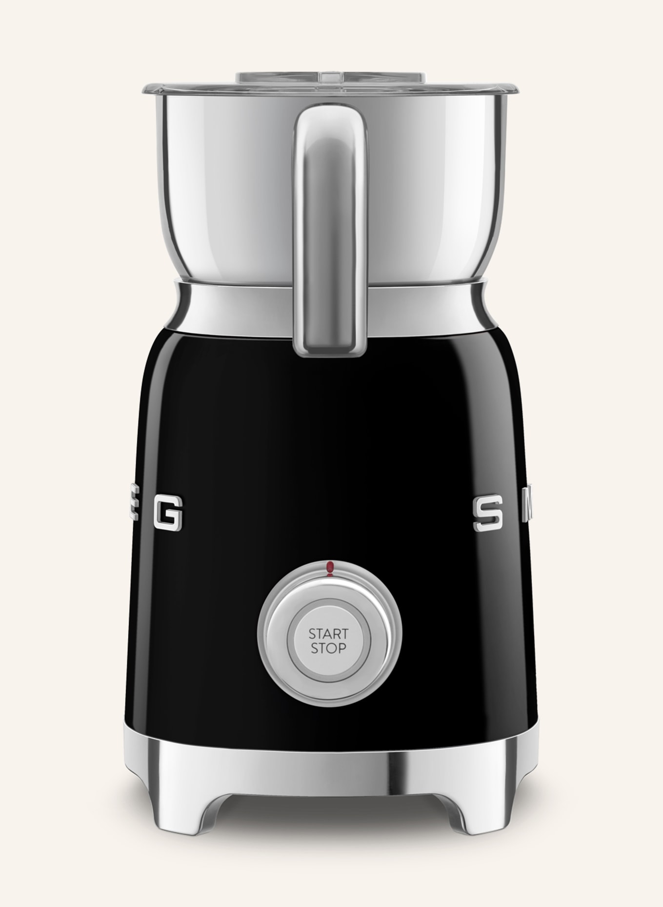 SMEG Elektrischer Milchaufschäumer MFF11: SCHWARZ