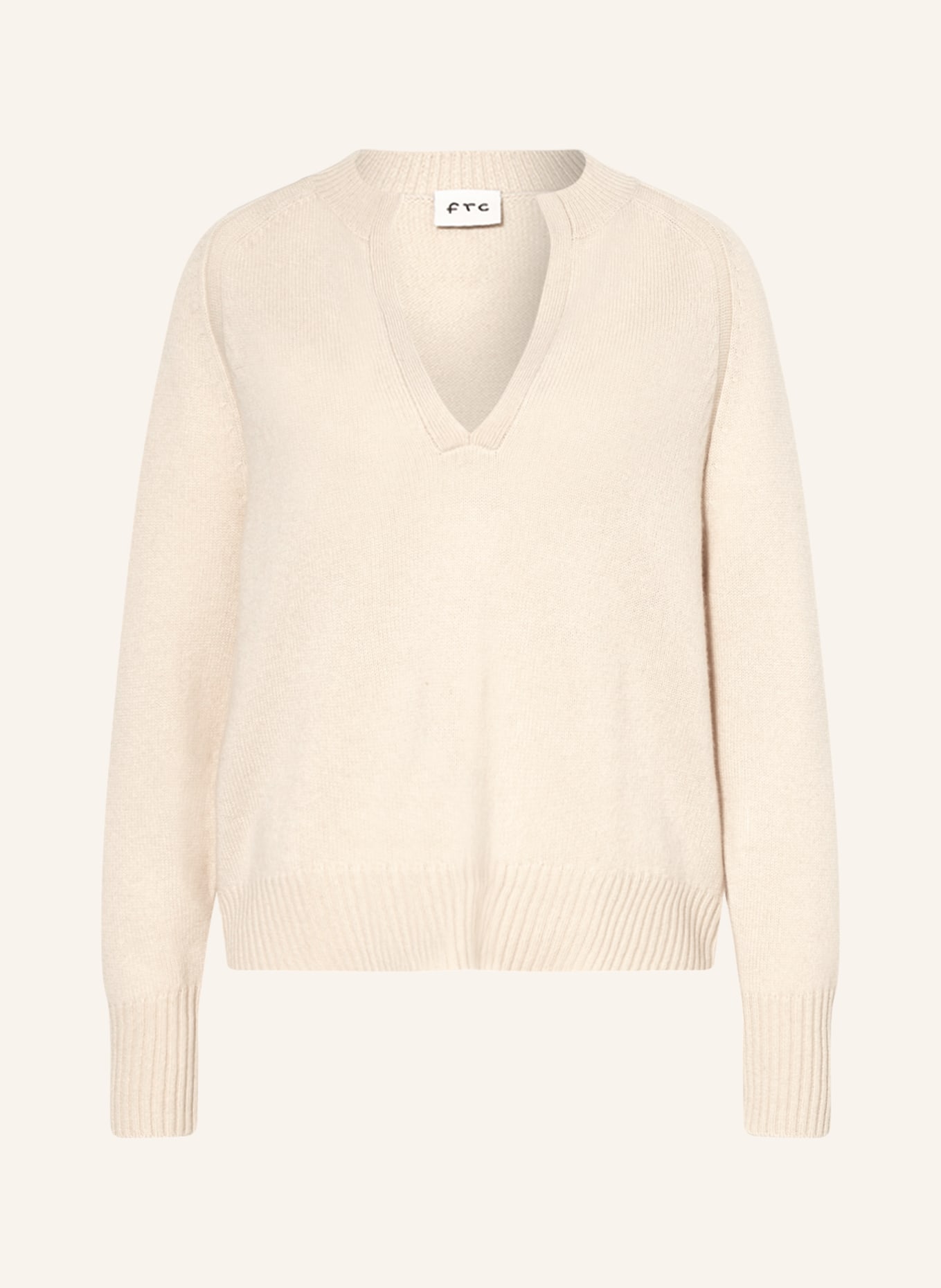 FTC CASHMERE Cashmere sweater, Color: CREAM(Image null)