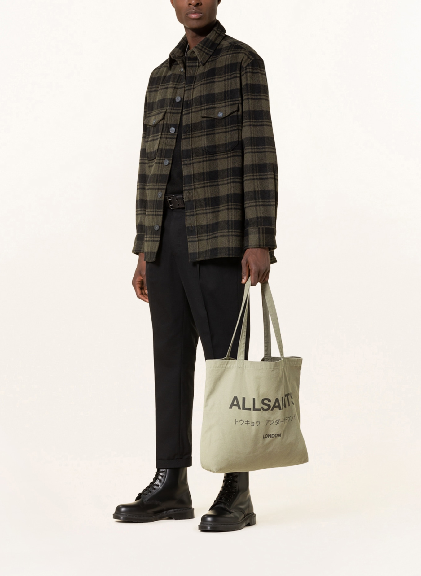ALLSAINTS Shopper UNDERGROUND TOTE , Farbe: OLIV (Bild 4)