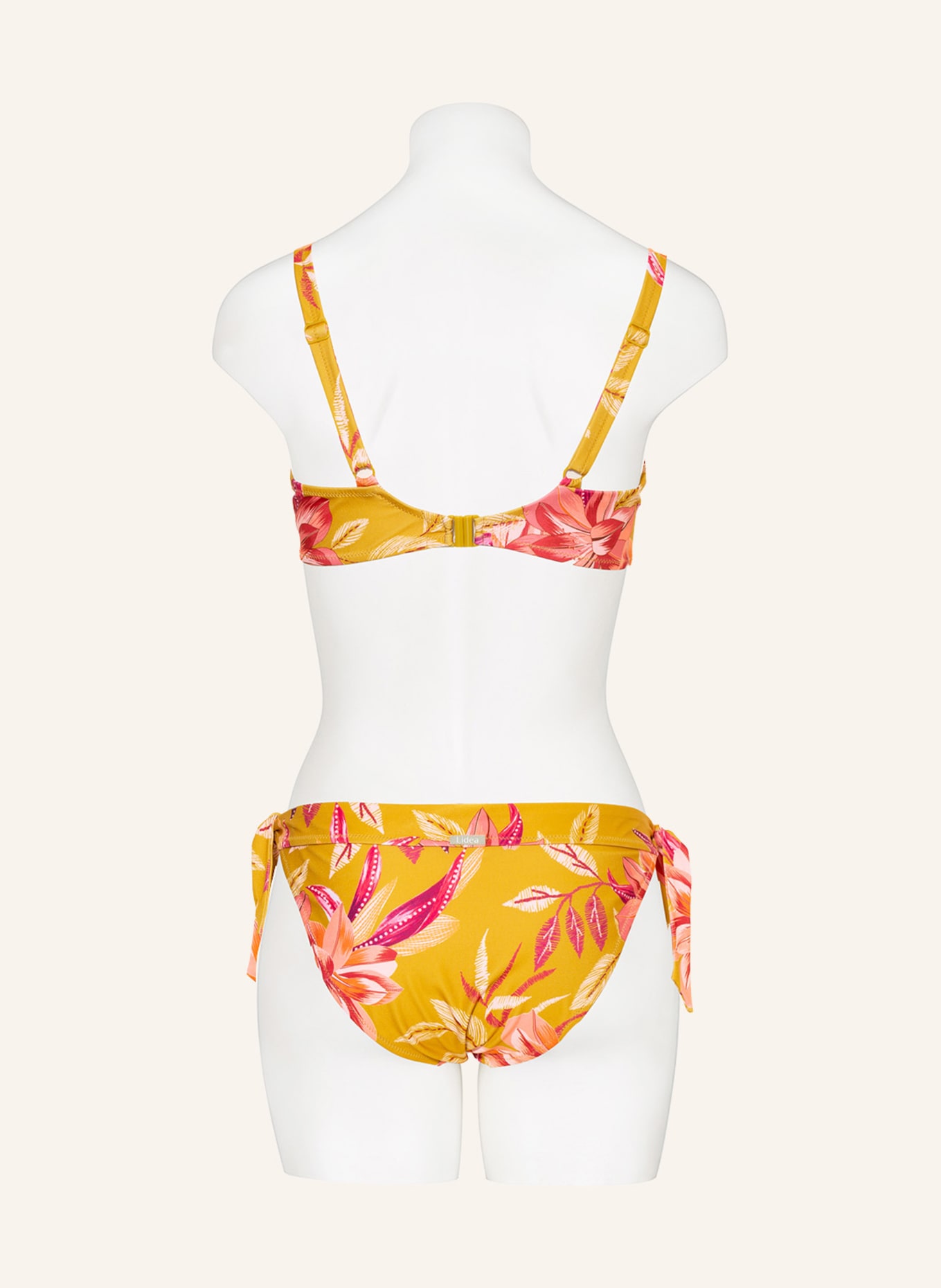 Lidea Triangel-Bikini-Hose SPICE, Farbe: DUNKELGELB/ LACHS/ DUNKELROT (Bild 3)