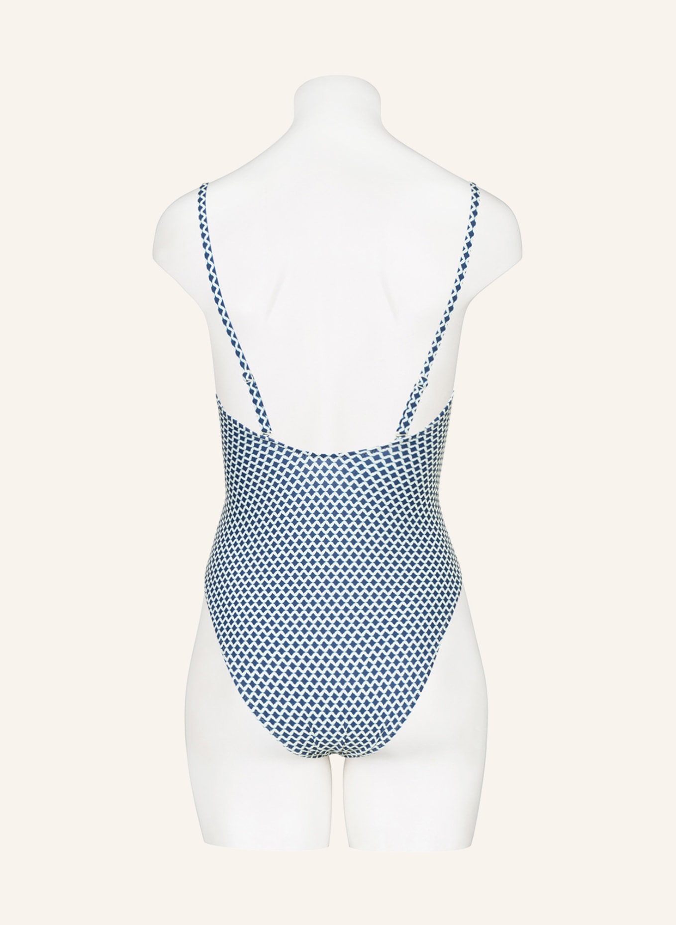 watercult Swimsuit NAUTIC CALL , Color: DARK BLUE/ CREAM (Image 3)