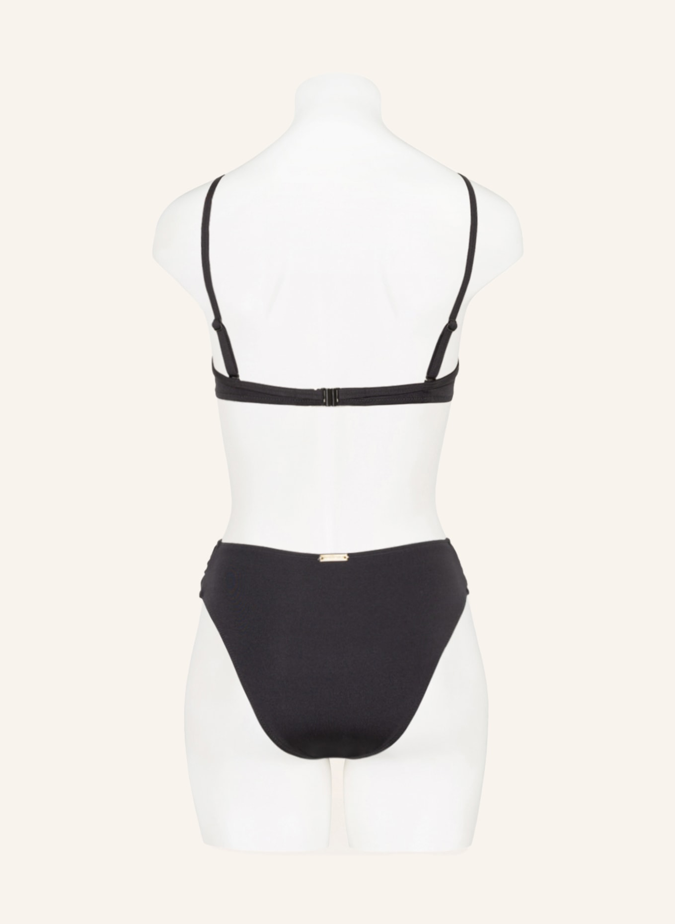 watercult Underwired bikini top URBAN BLACK, Color: BLACK (Image 3)