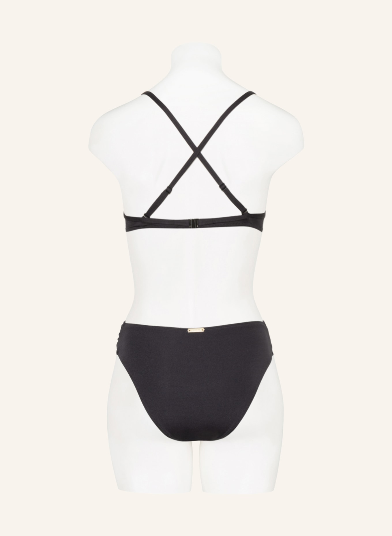 watercult Underwired bikini top URBAN BLACK, Color: BLACK (Image 4)