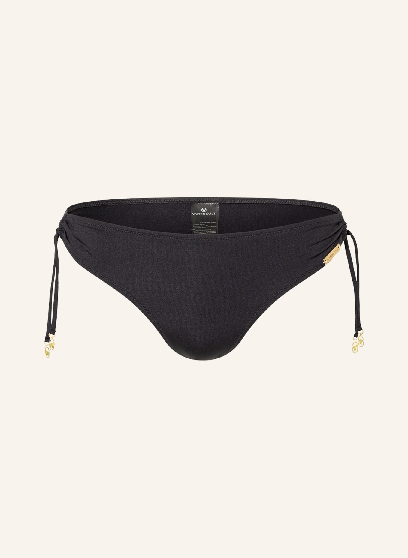 watercult Basic bikini bottoms URBAN BLACK , Color: BLACK (Image 1)