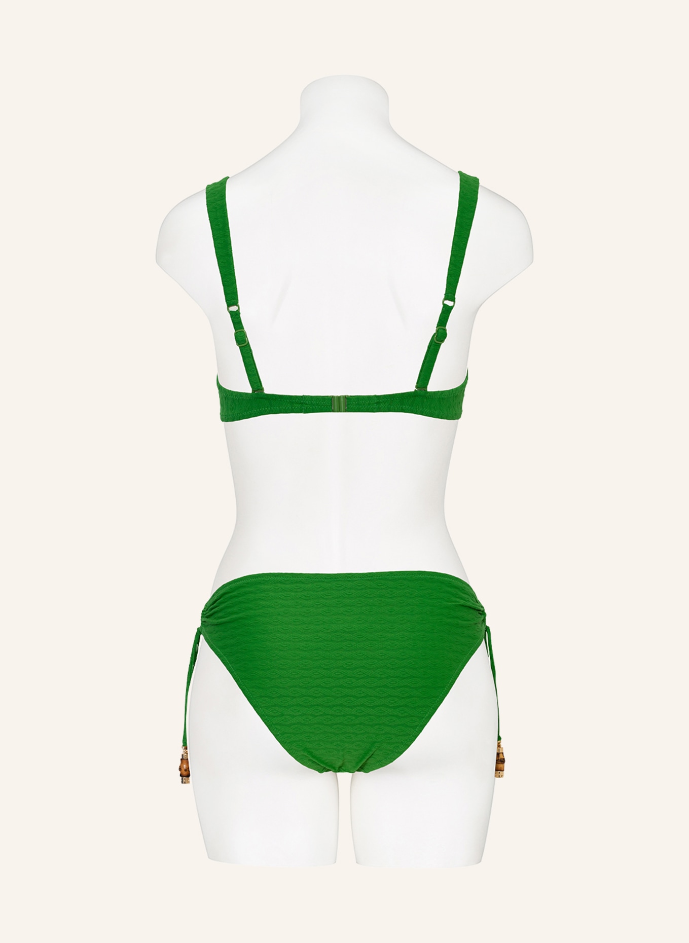 watercult Triangel-Bikini-Hose BAMBOO SOLIDS, Farbe: GRÜN (Bild 3)