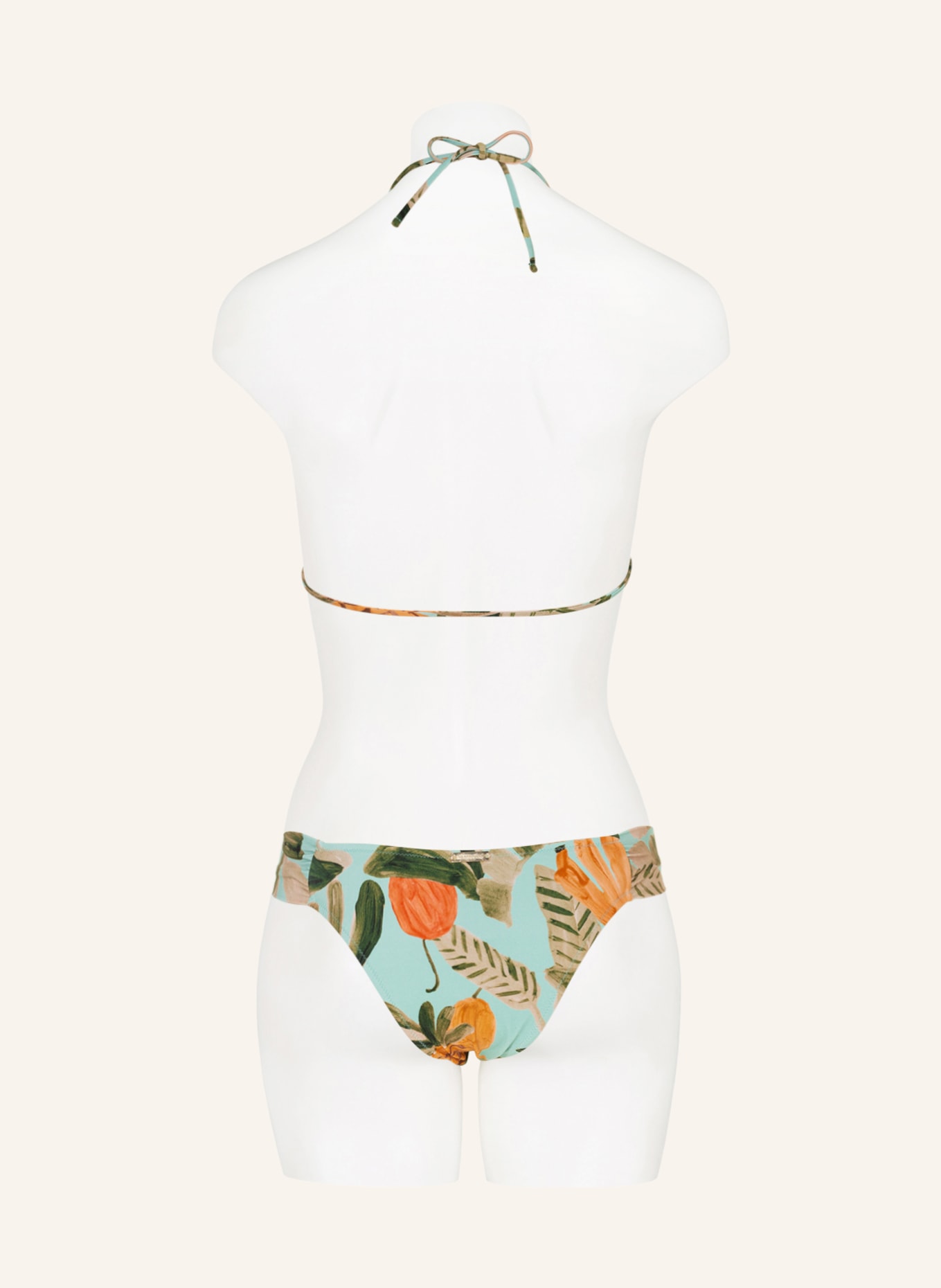 watercult Triangle bikini top VITAMINE SEA, Color: MINT/ GREEN (Image 3)