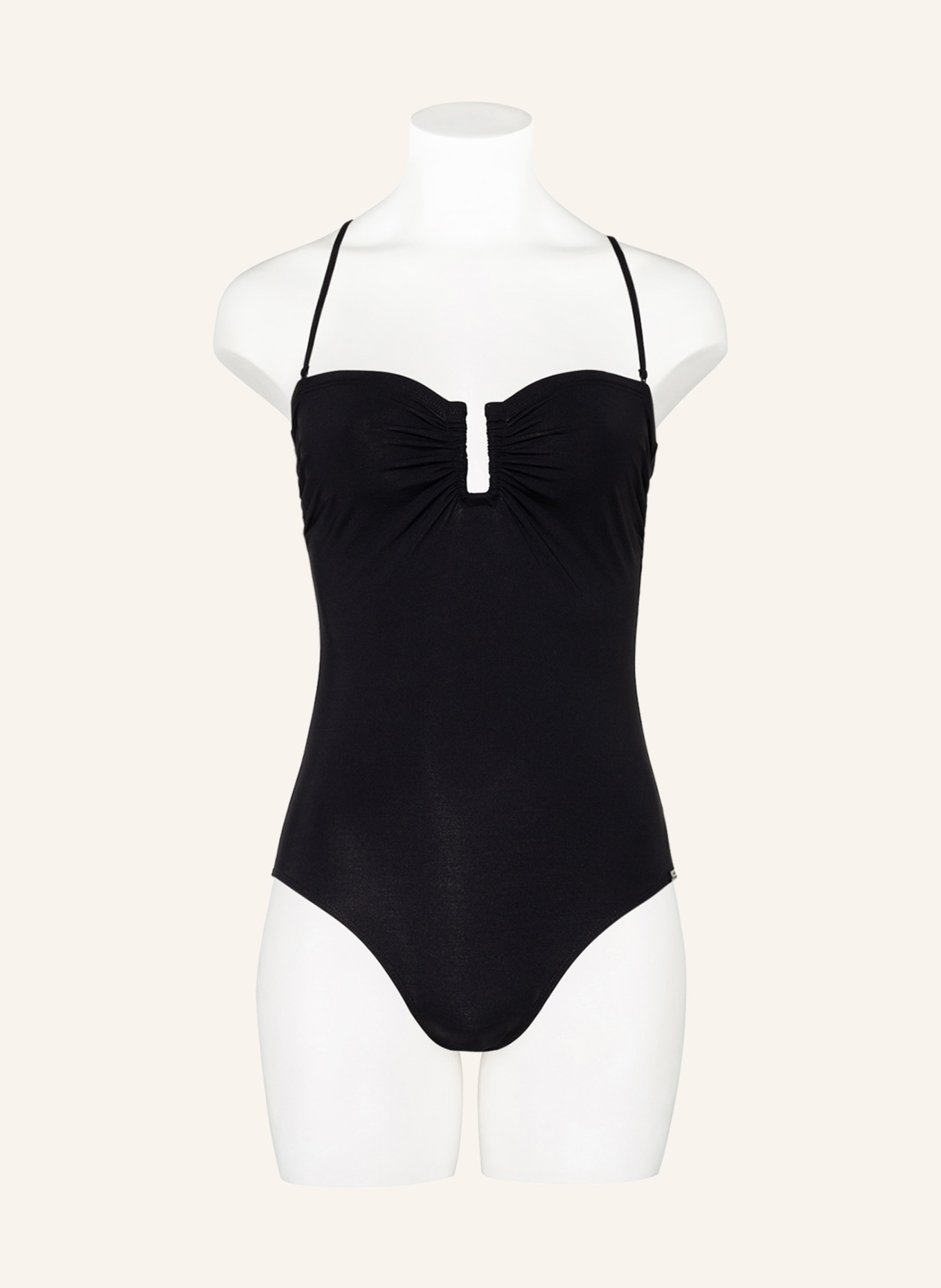 MARYAN MEHLHORN Swimsuit SOFTLINE, Color: BLACK (Image 3)