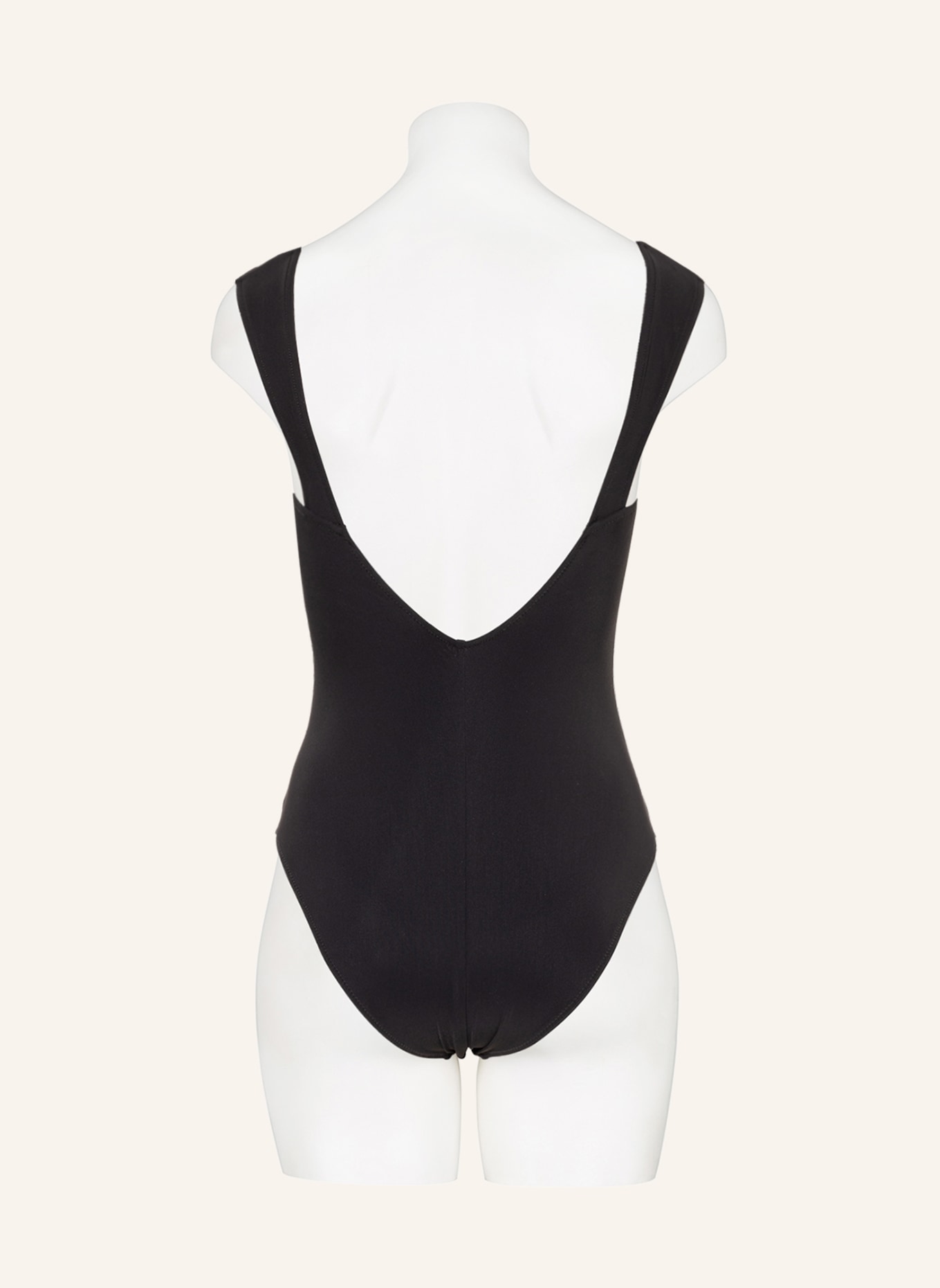 MARYAN MEHLHORN Swimsuit ANTAGONIST, Color: BLACK/ BEIGE/ CREAM (Image 3)