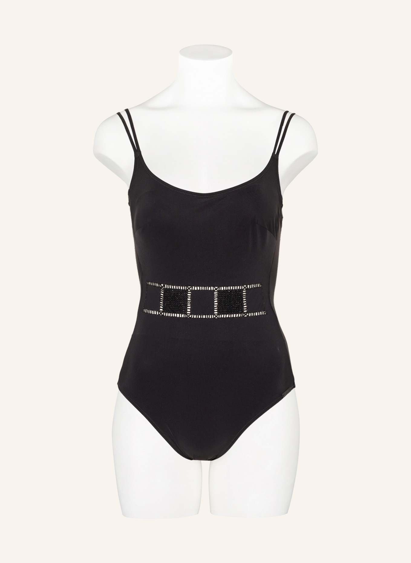 MARYAN MEHLHORN Underwire swimsuit OUVERTURE with decorative beads, Color: BLACK (Image 2)