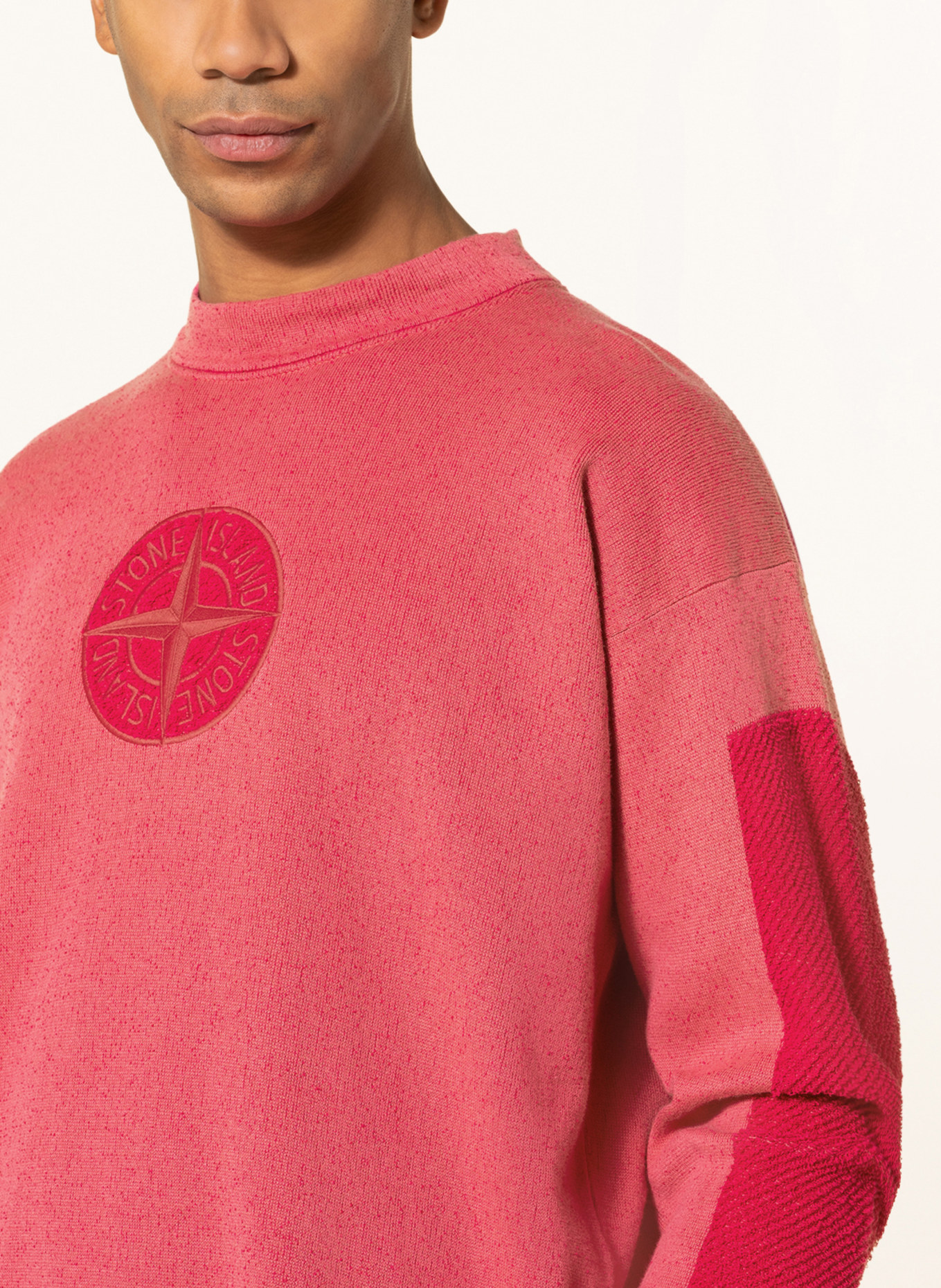 STONE ISLAND Sweater , Color: RED (Image 4)
