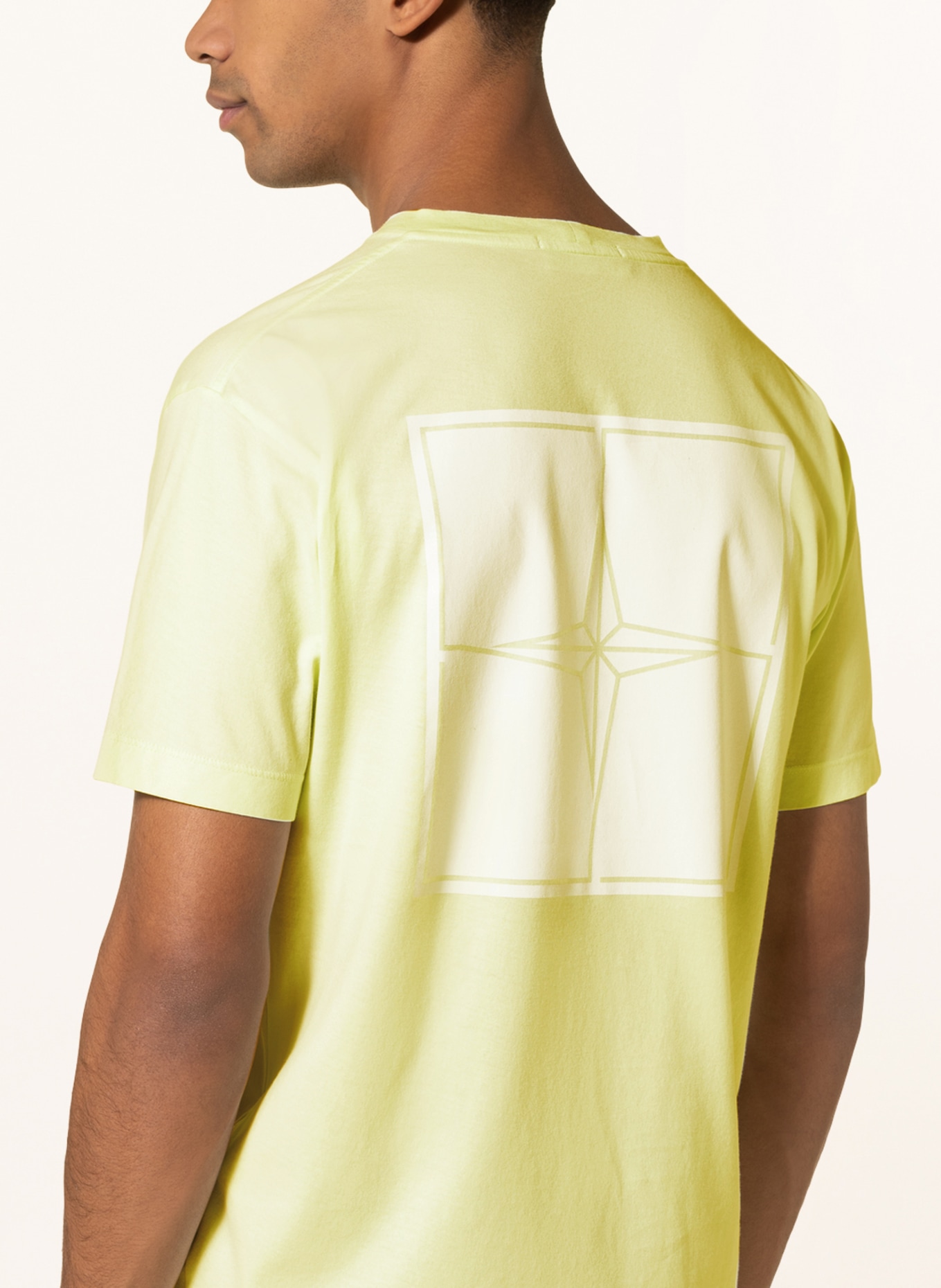 STONE ISLAND T-shirt , Color: LIGHT GREEN (Image 4)