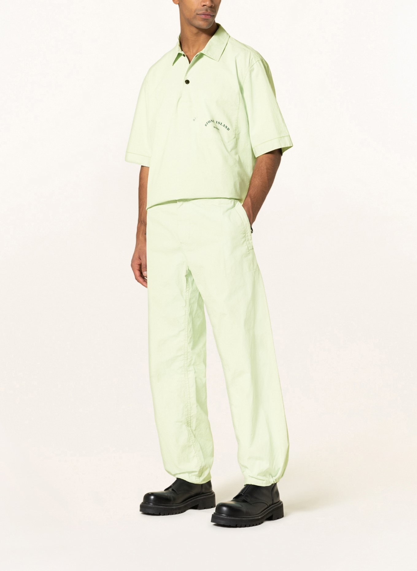 STONE ISLAND Trousers MARINA loose fit, Color: MINT (Image 2)
