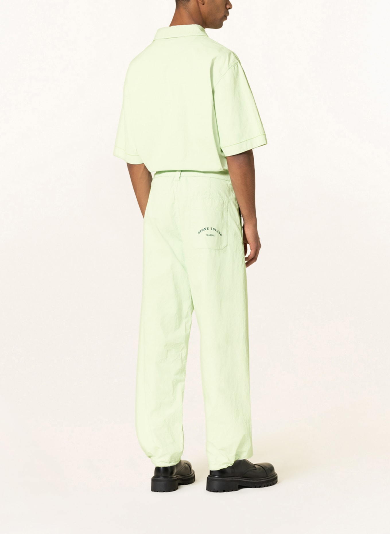 STONE ISLAND Trousers MARINA loose fit, Color: MINT (Image 3)