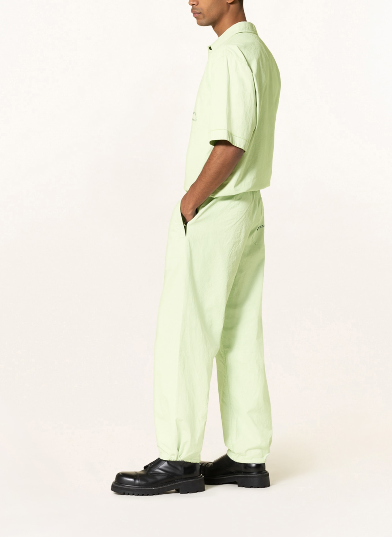 STONE ISLAND Trousers MARINA loose fit, Color: MINT (Image 4)