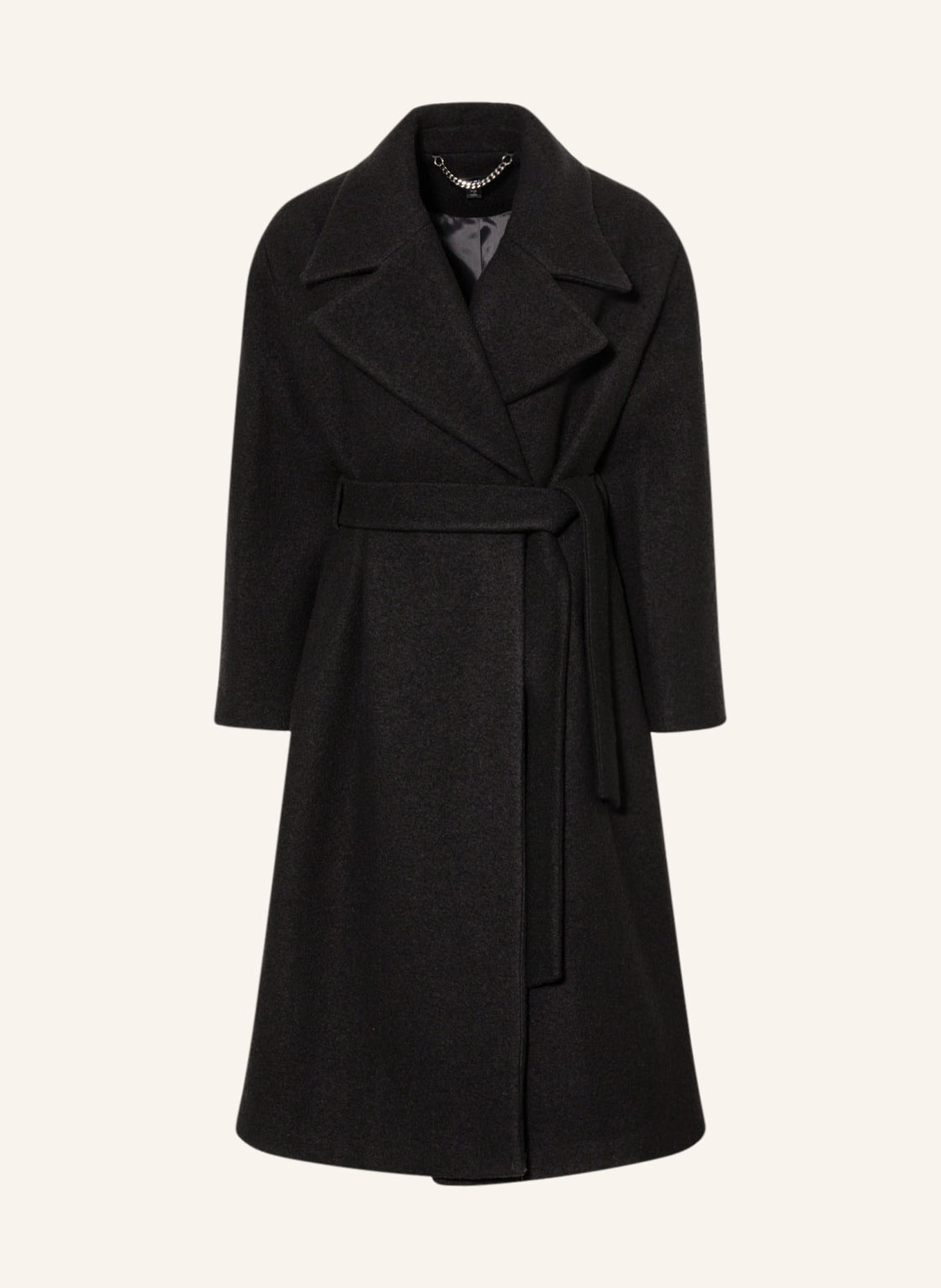 WHISTLES Wool coat LORNA, Color: BLACK (Image 1)