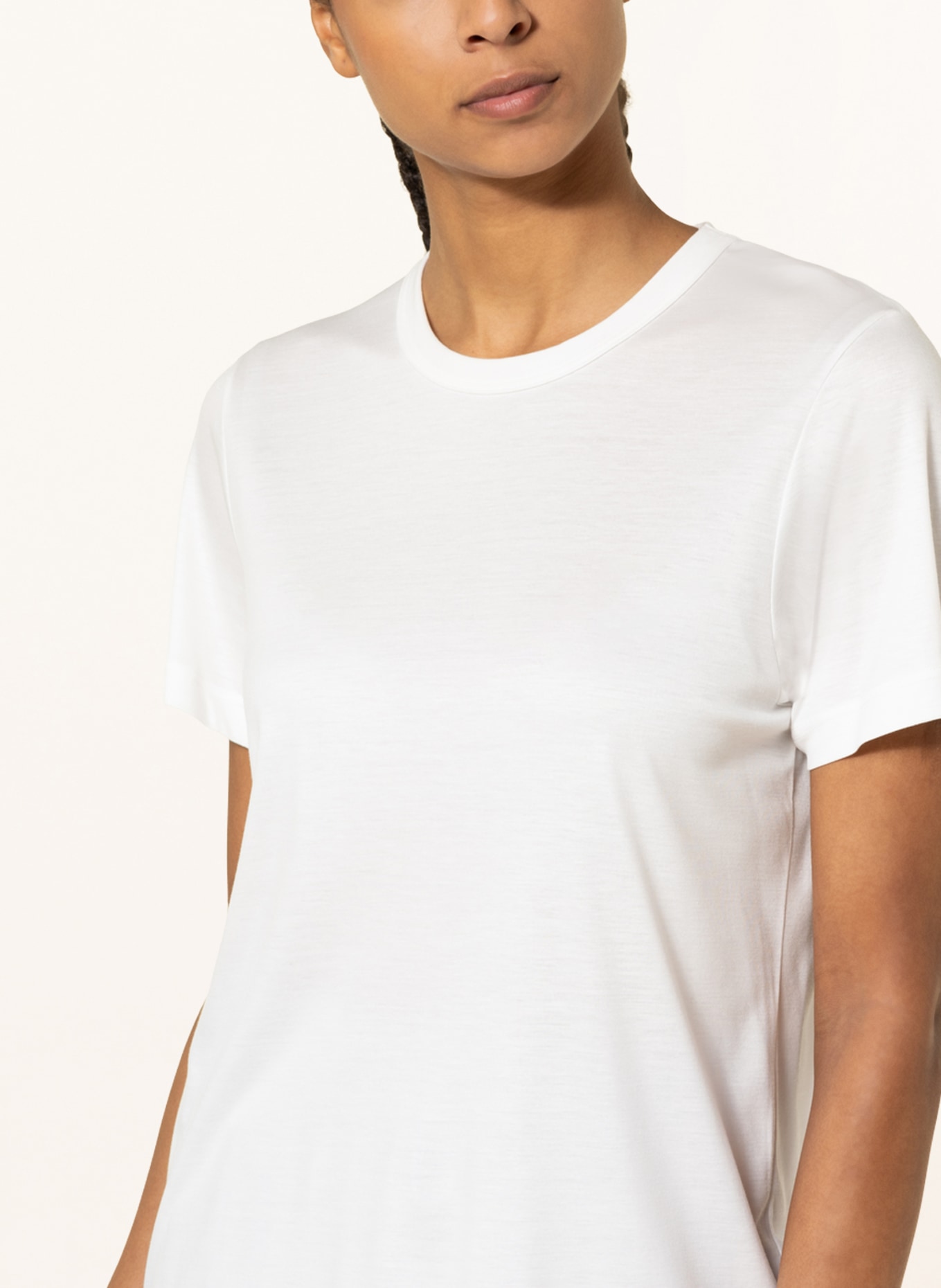 CALIDA Lounge shirt CIRCULAR LOUNGE, Color: WHITE (Image 4)